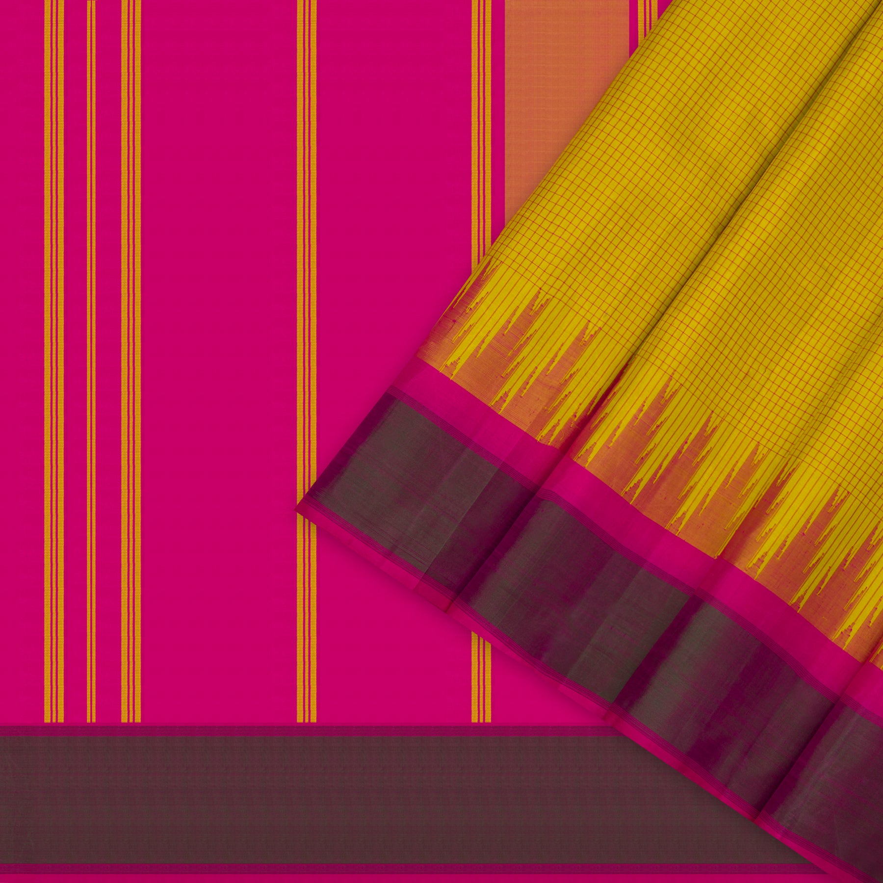 Kanakavalli Kanjivaram Silk Sari 22-430-HS001-07885 - Cover View