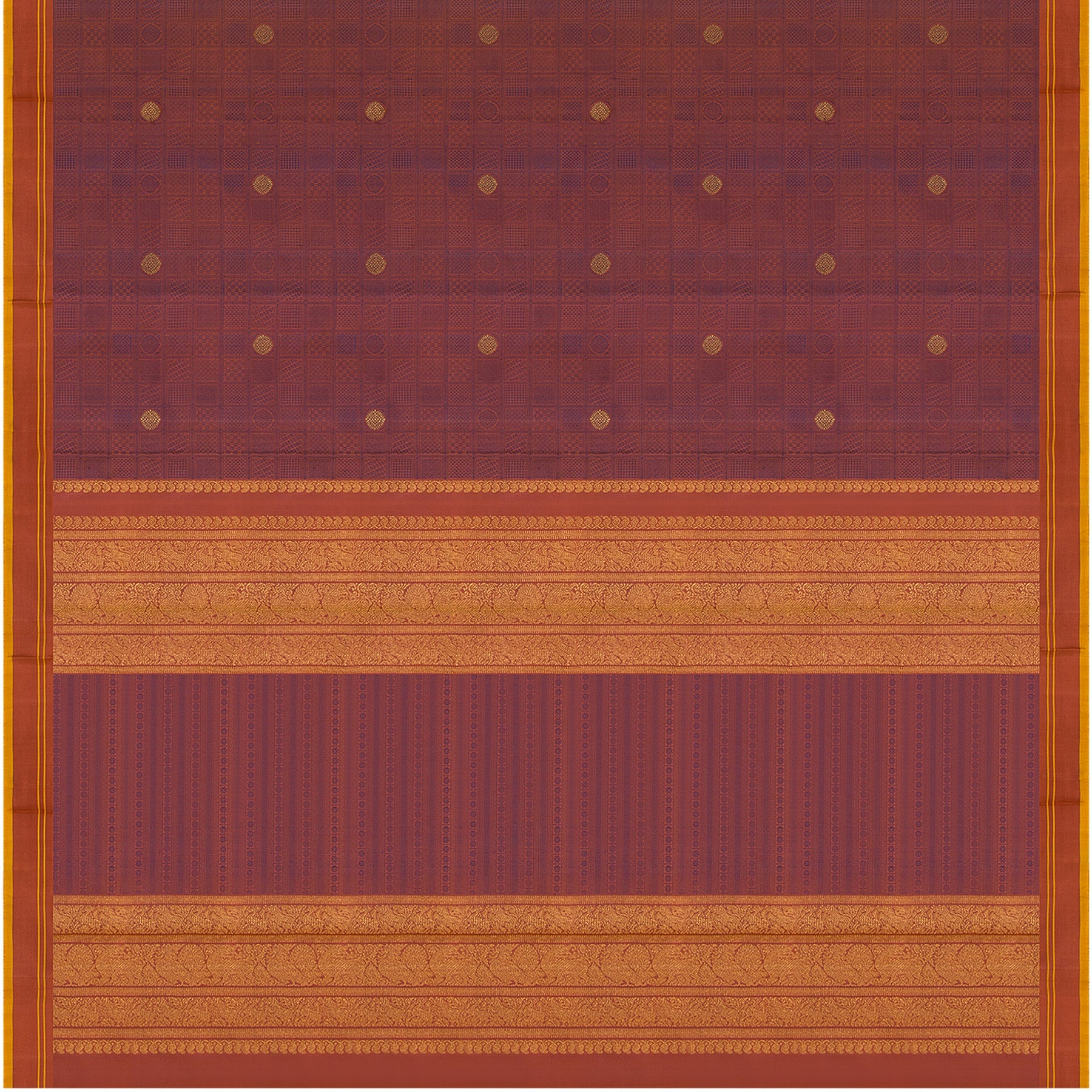 Kanakavalli Kanjivaram Silk Sari 22-560-HS001-13532 - Full View