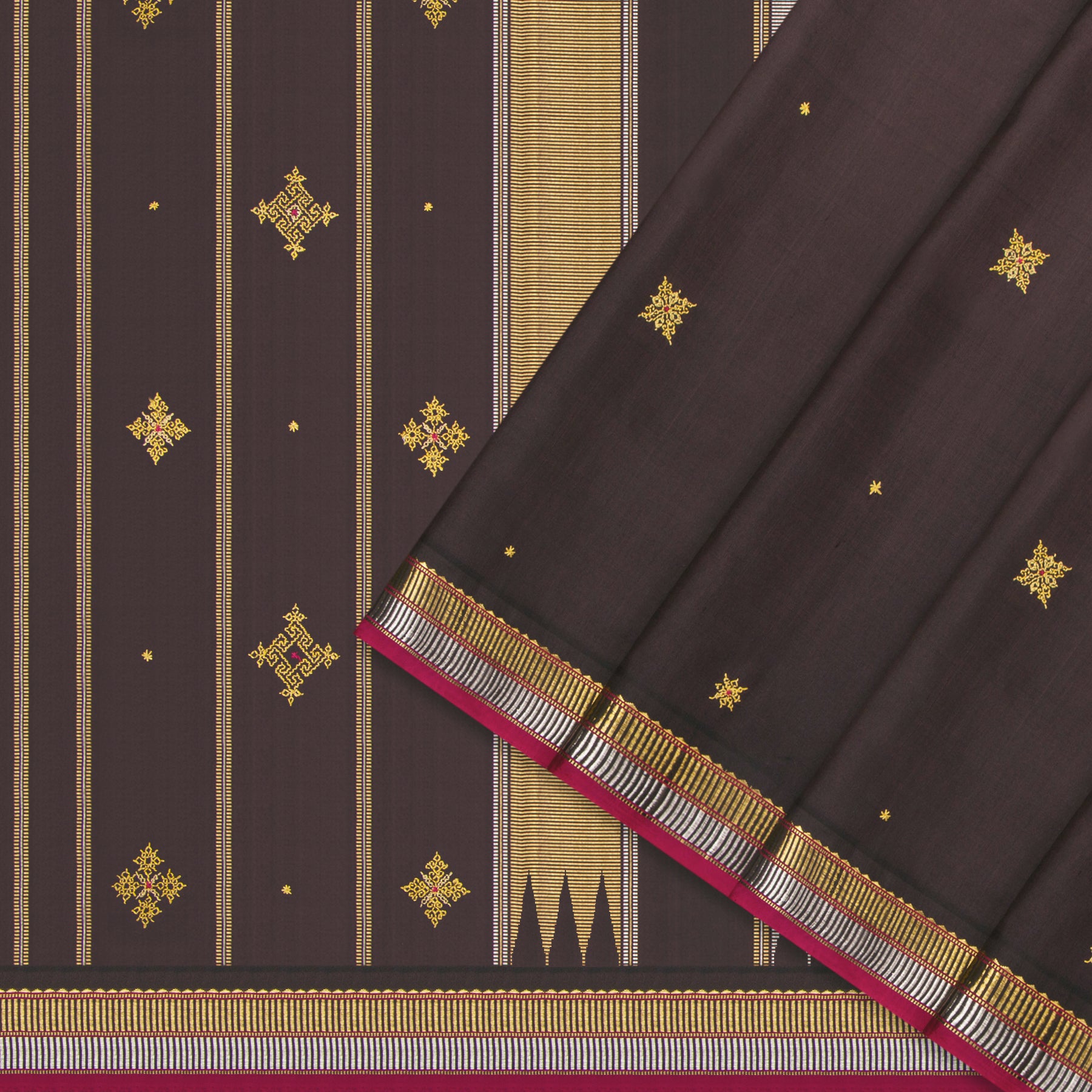 Kanakavalli Kanjivaram Silk Sari 22-560-HS001-14970 - Cover View