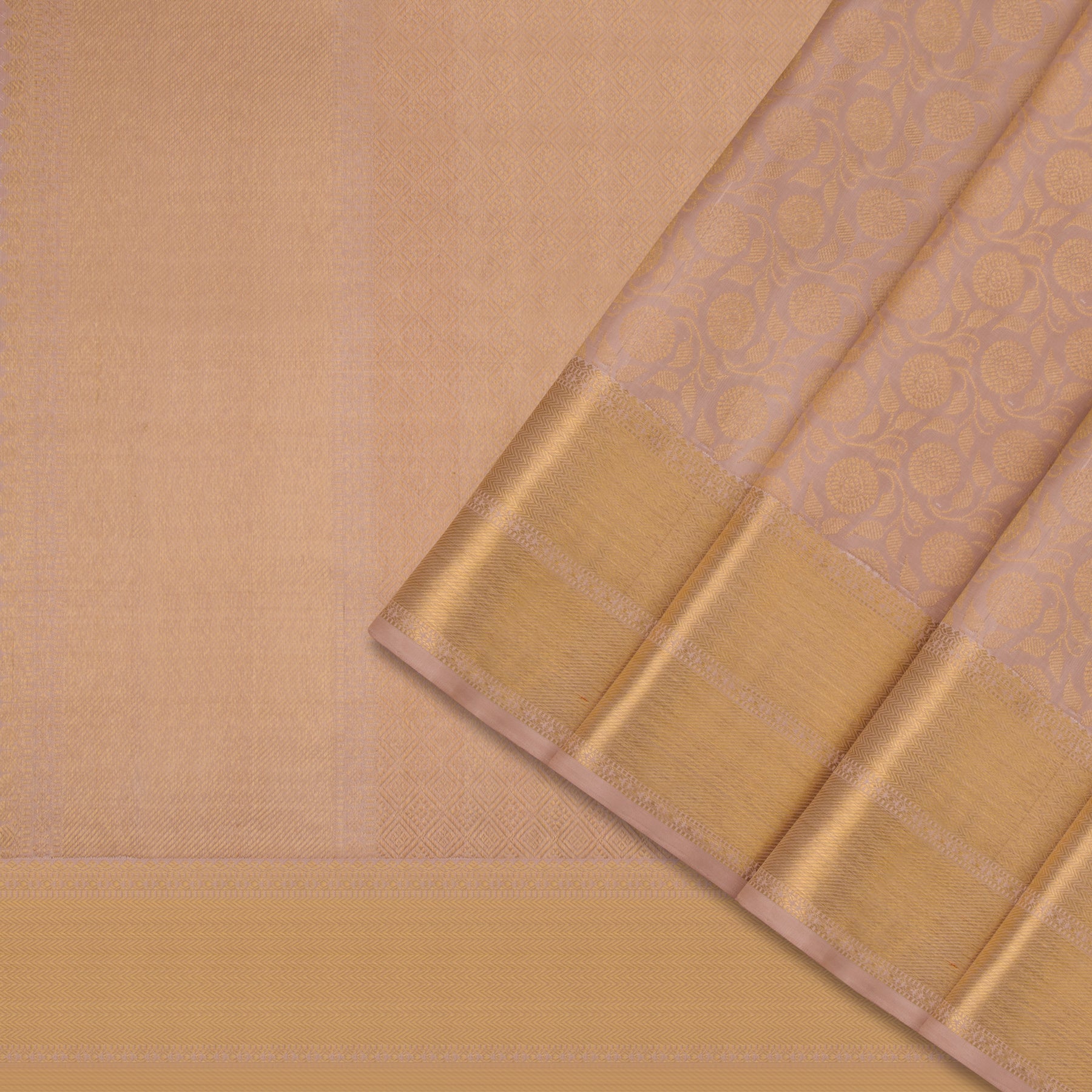 Kanakavalli Kanjivaram Silk Sari 22-586-HS001-01356 - Cover View