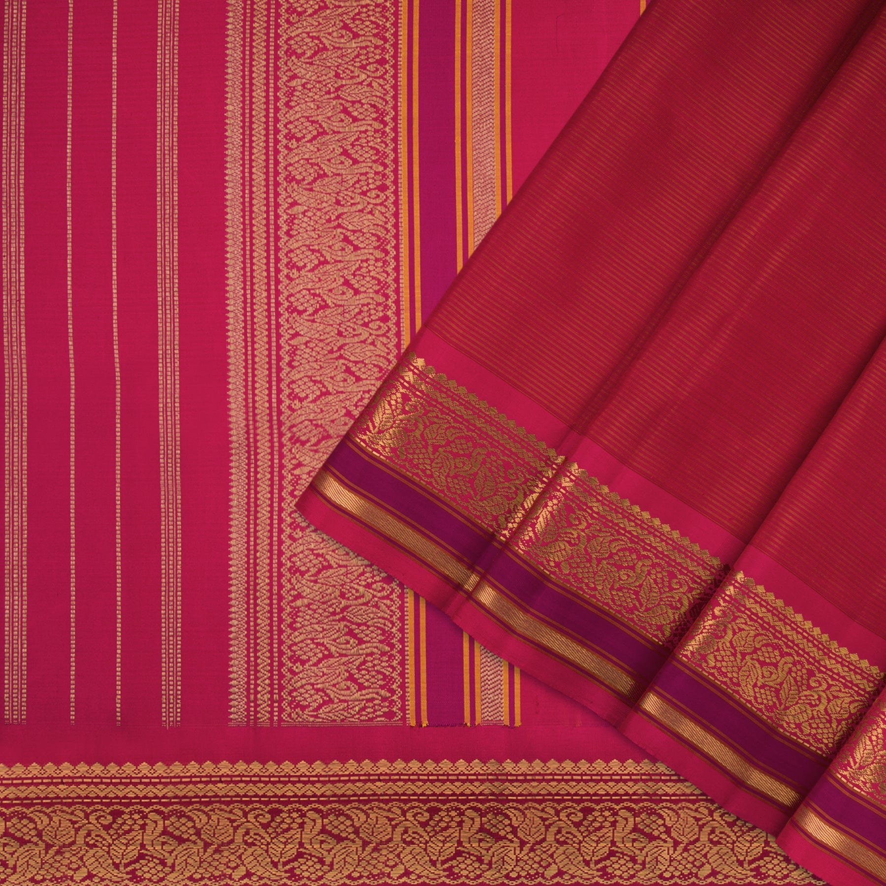 Kanakavalli Kanjivaram Silk Sari 22-595-HS001-00045 - Cover View