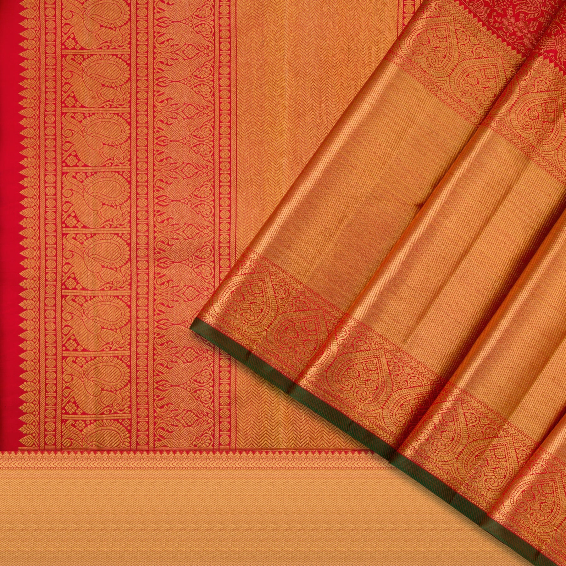 Kanakavalli Kanjivaram Silk Sari 22-595-HS001-00108 - Cover View