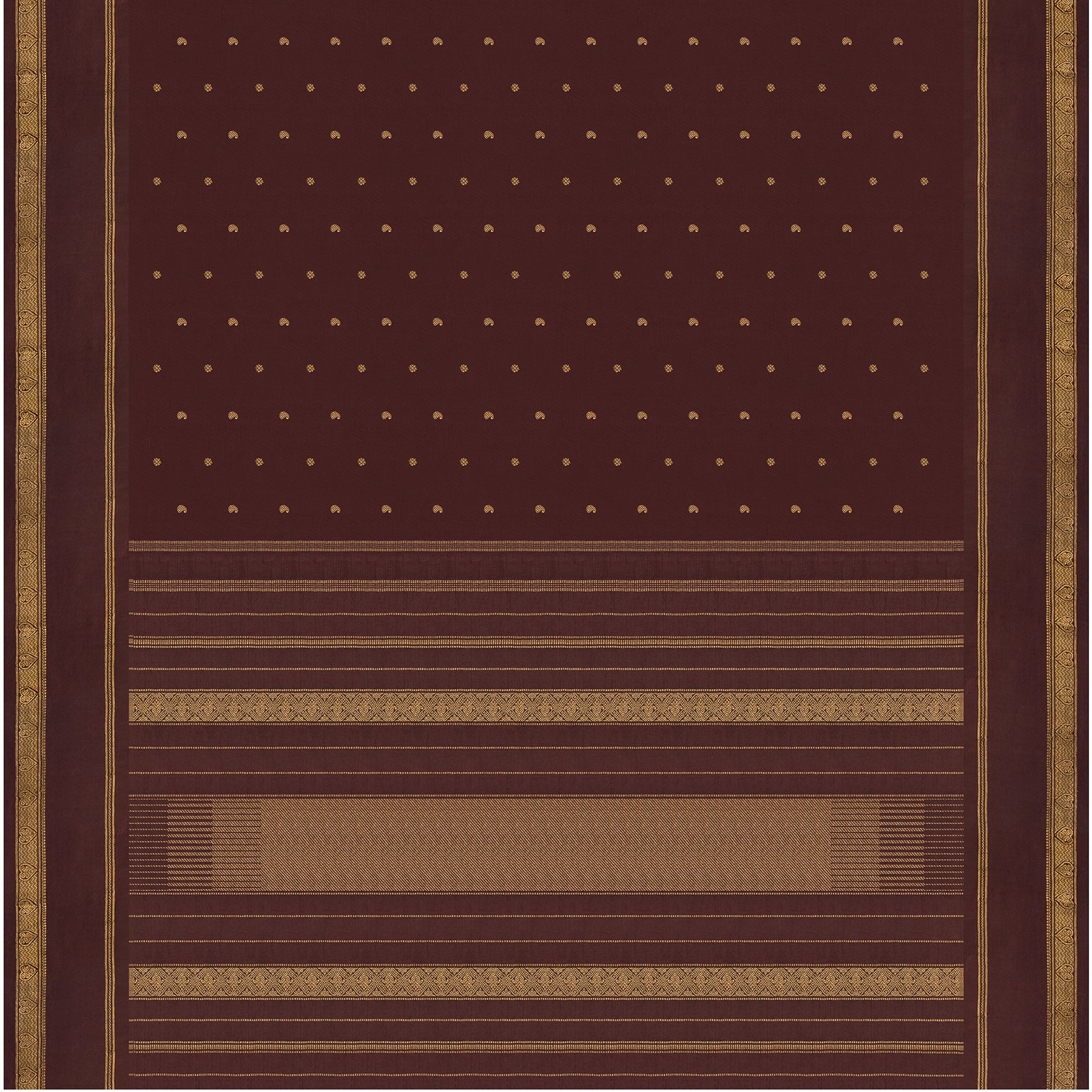 Kanakavalli Kanjivaram Silk Sari 22-595-HS001-04003 - Full View