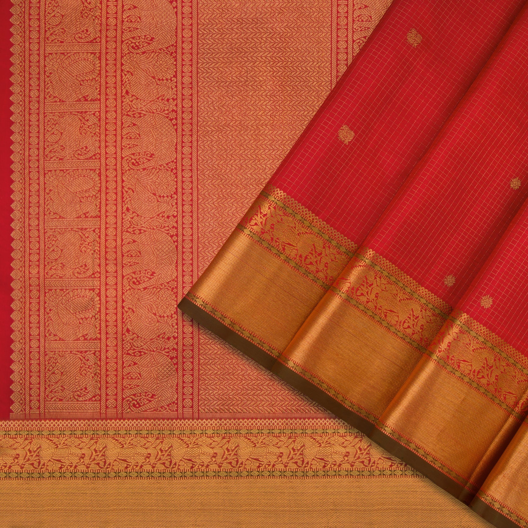 Kanakavalli Kanjivaram Silk Sari 22-595-HS001-06127 - Cover View