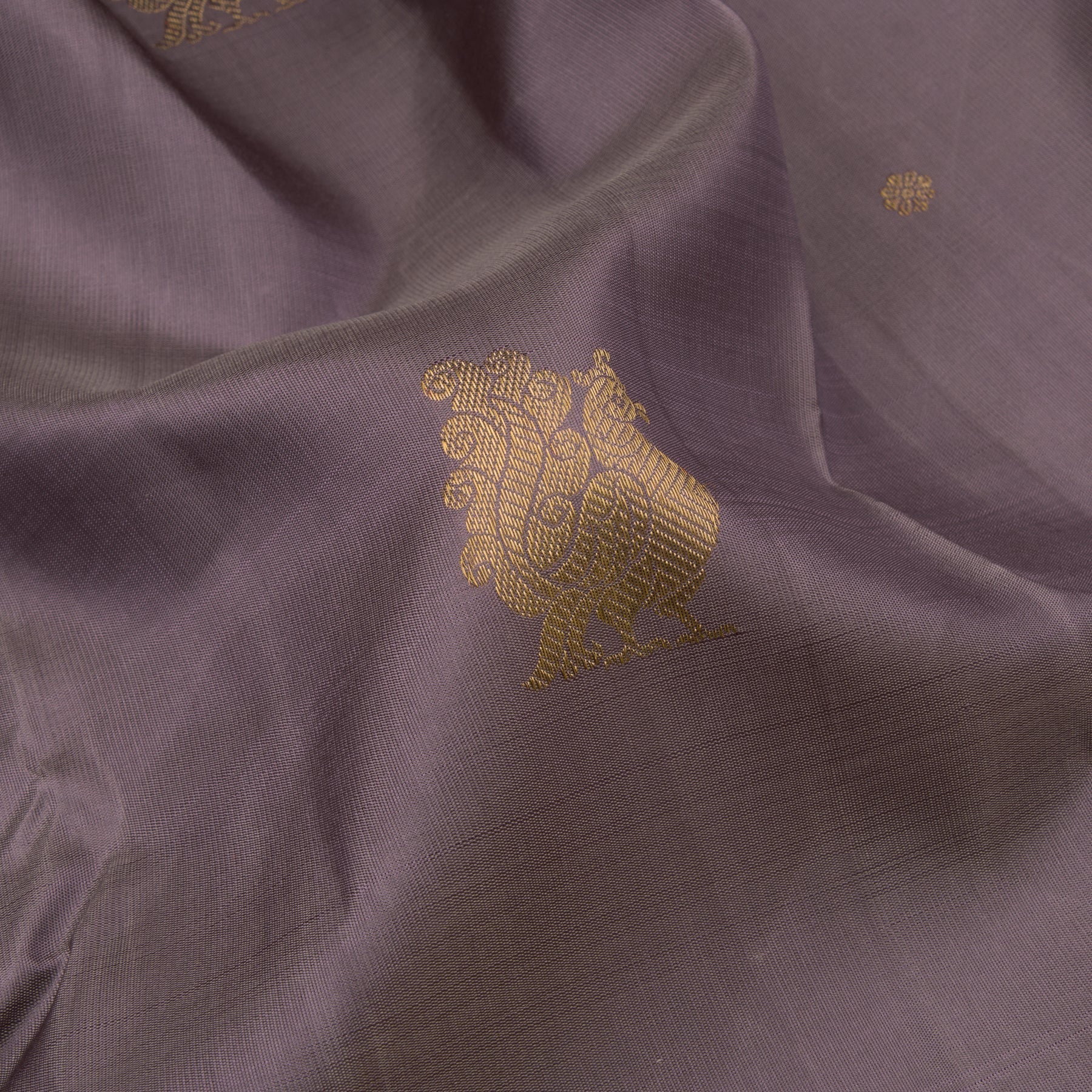 Kanakavalli Kanjivaram Silk Sari 22-595-HS001-08349 - Fabric View