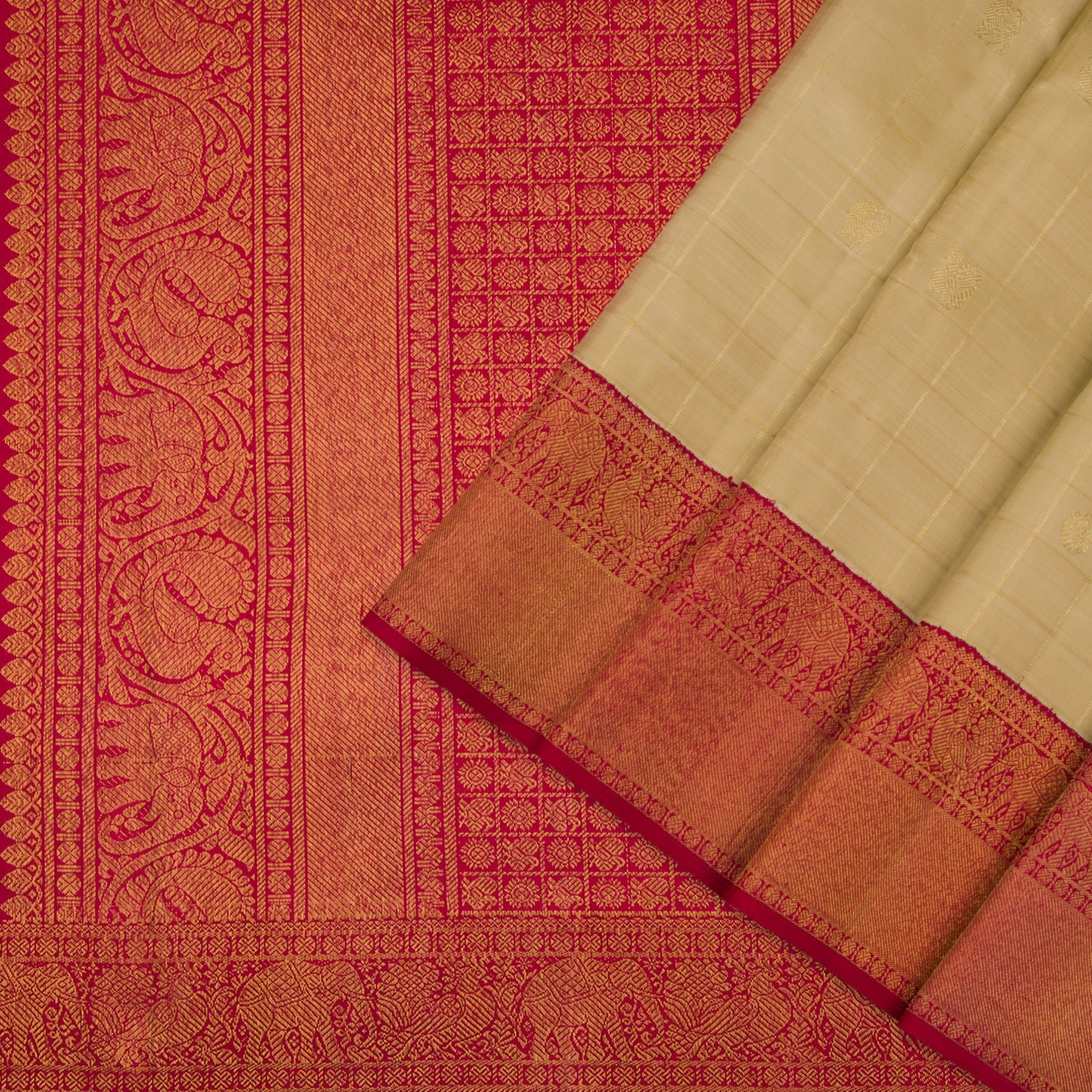 Kanakavalli Kanjivaram Silk Sari 22-595-HS001-10234 - Cover View