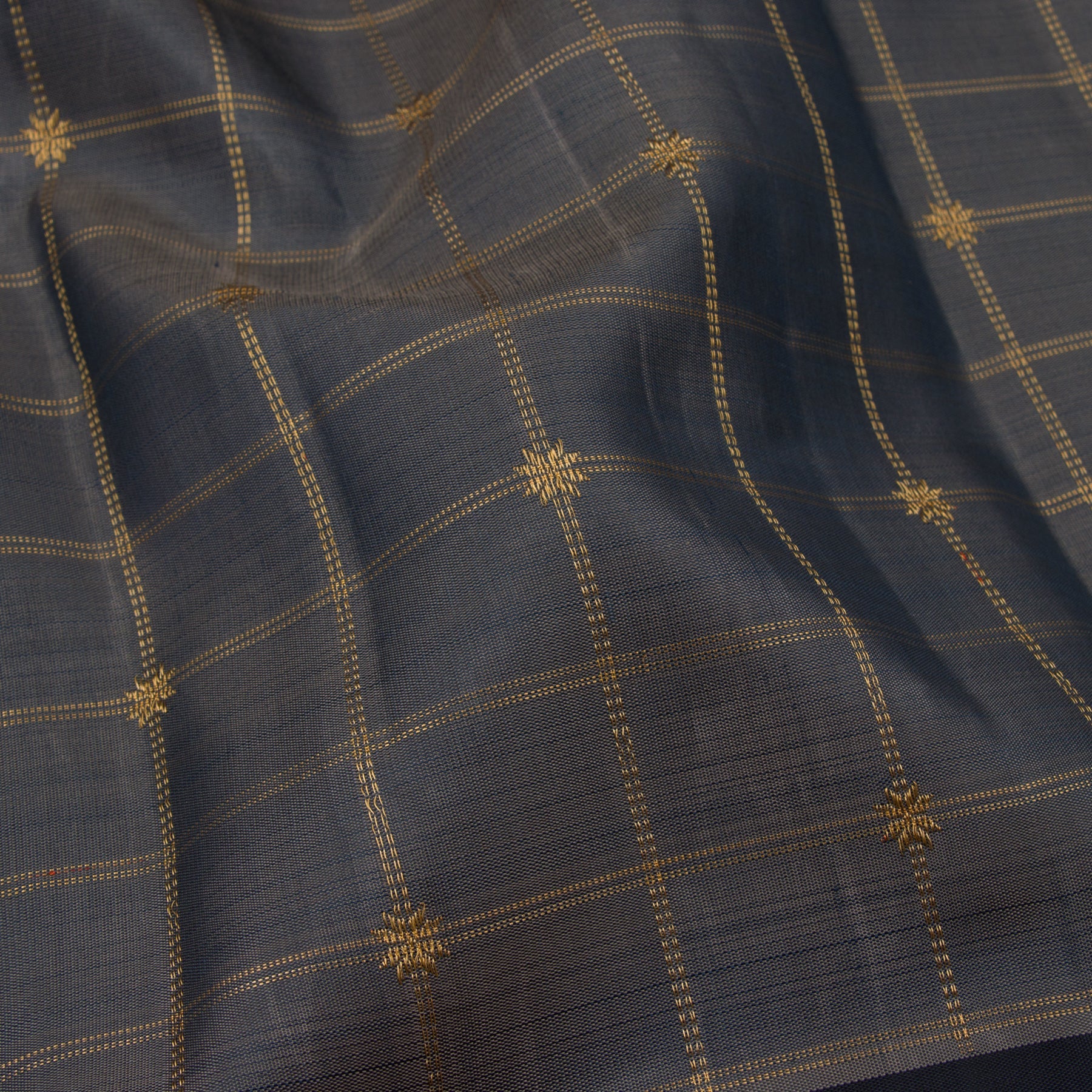 Kanakavalli Kanjivaram Silk Sari 22-595-HS001-10924 - Fabric View