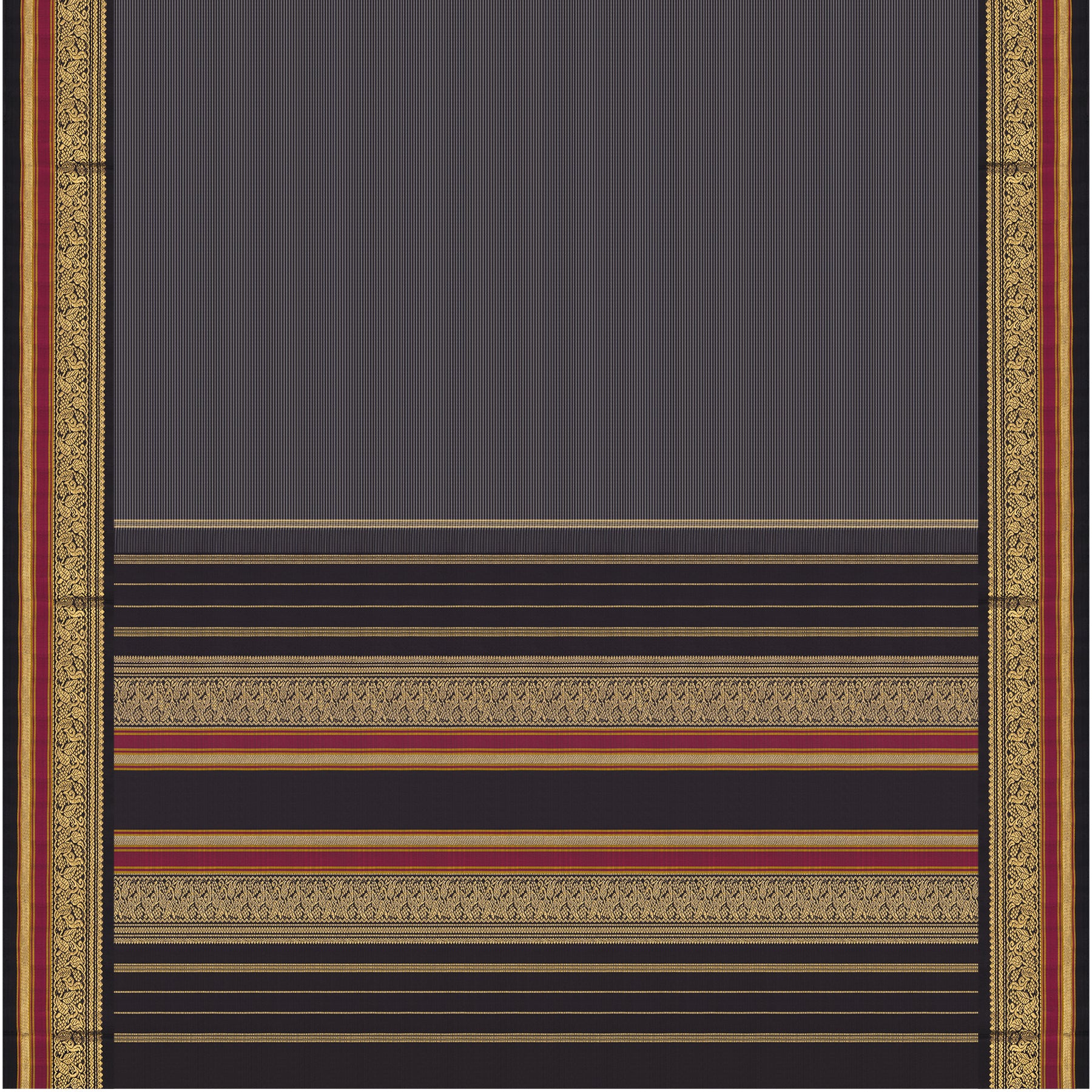 Kanakavalli Kanjivaram Silk Sari 22-595-HS001-10960 - Full View