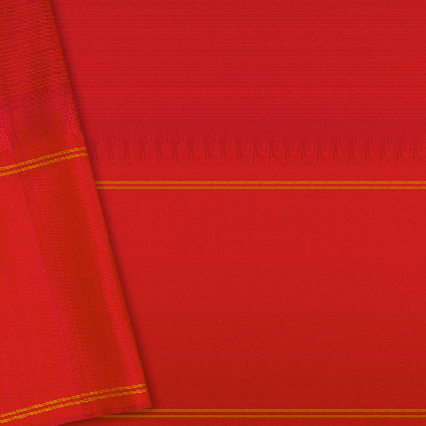 Kanakavalli Kanjivaram Silk Sari 22-598-HS001-03528 - Blouse View