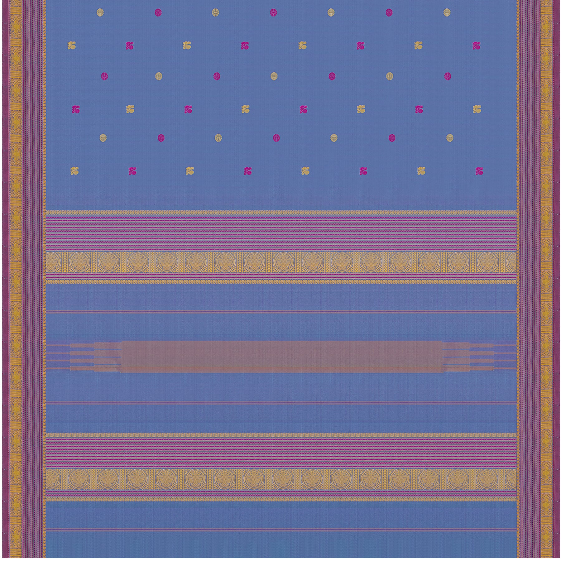 Kanakavalli Kanjivaram Silk Sari 22-598-HS001-14880 - Full View