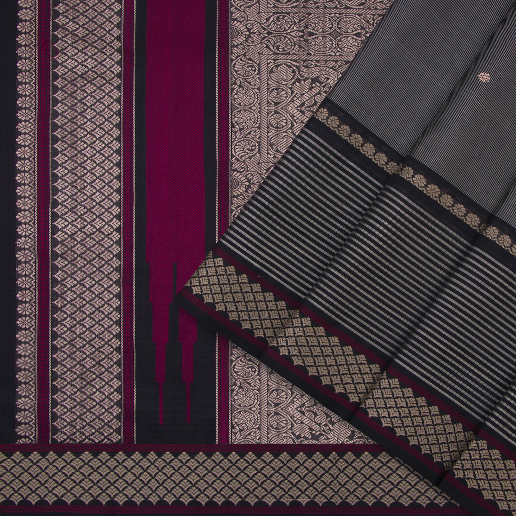 Kanakavalli Silk/Cotton Sari 22-598-HS005-10661 - Cover View