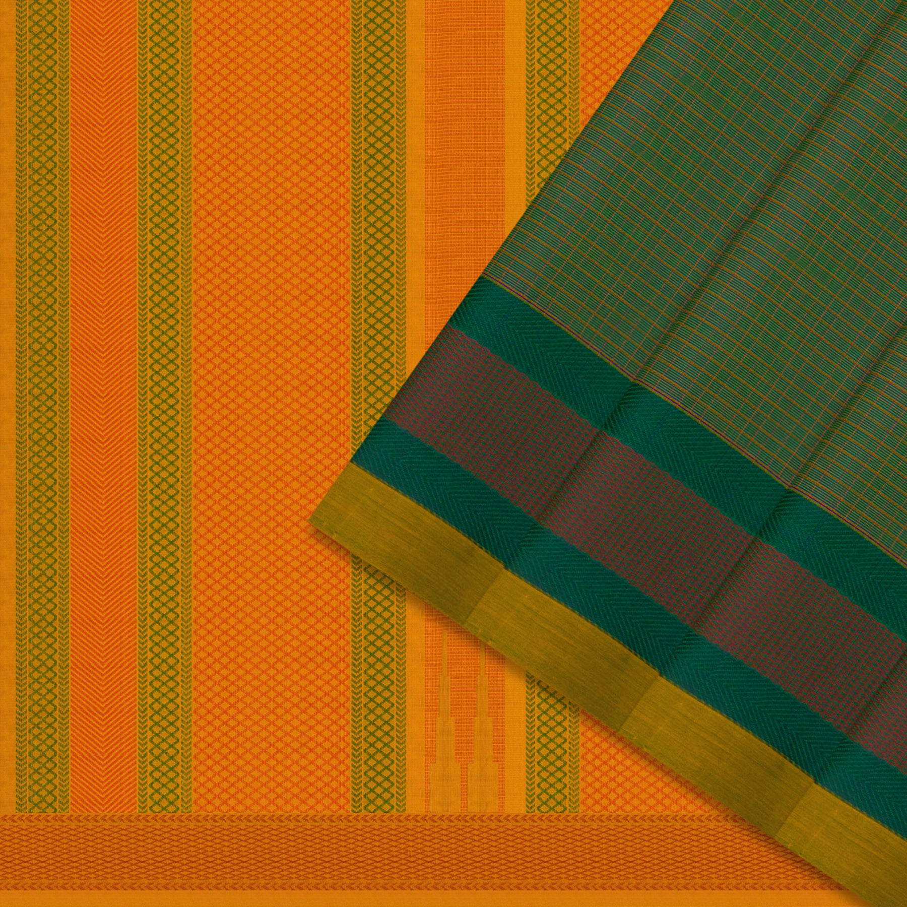 Kanakavalli Silk/Cotton Sari 22-598-HS005-11556 - Cover View
