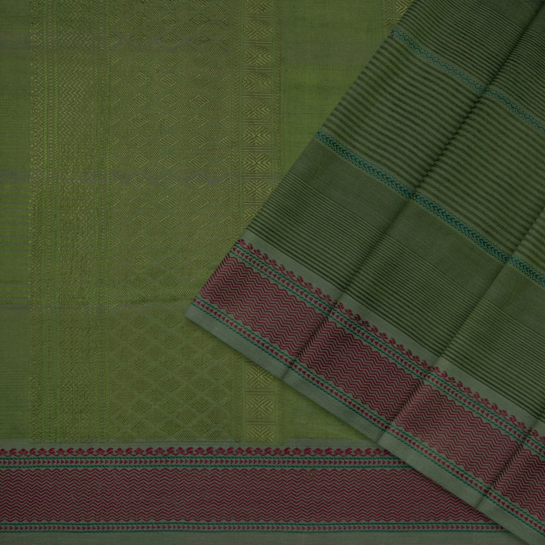 Kanakavalli Silk/Cotton Sari 22-598-HS005-13316 - Cover View