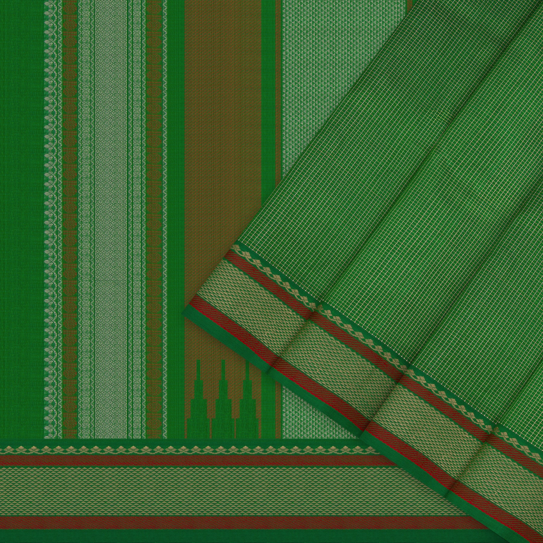 Kanakavalli Silk/Cotton Sari 22-598-HS005-13683 - Cover View