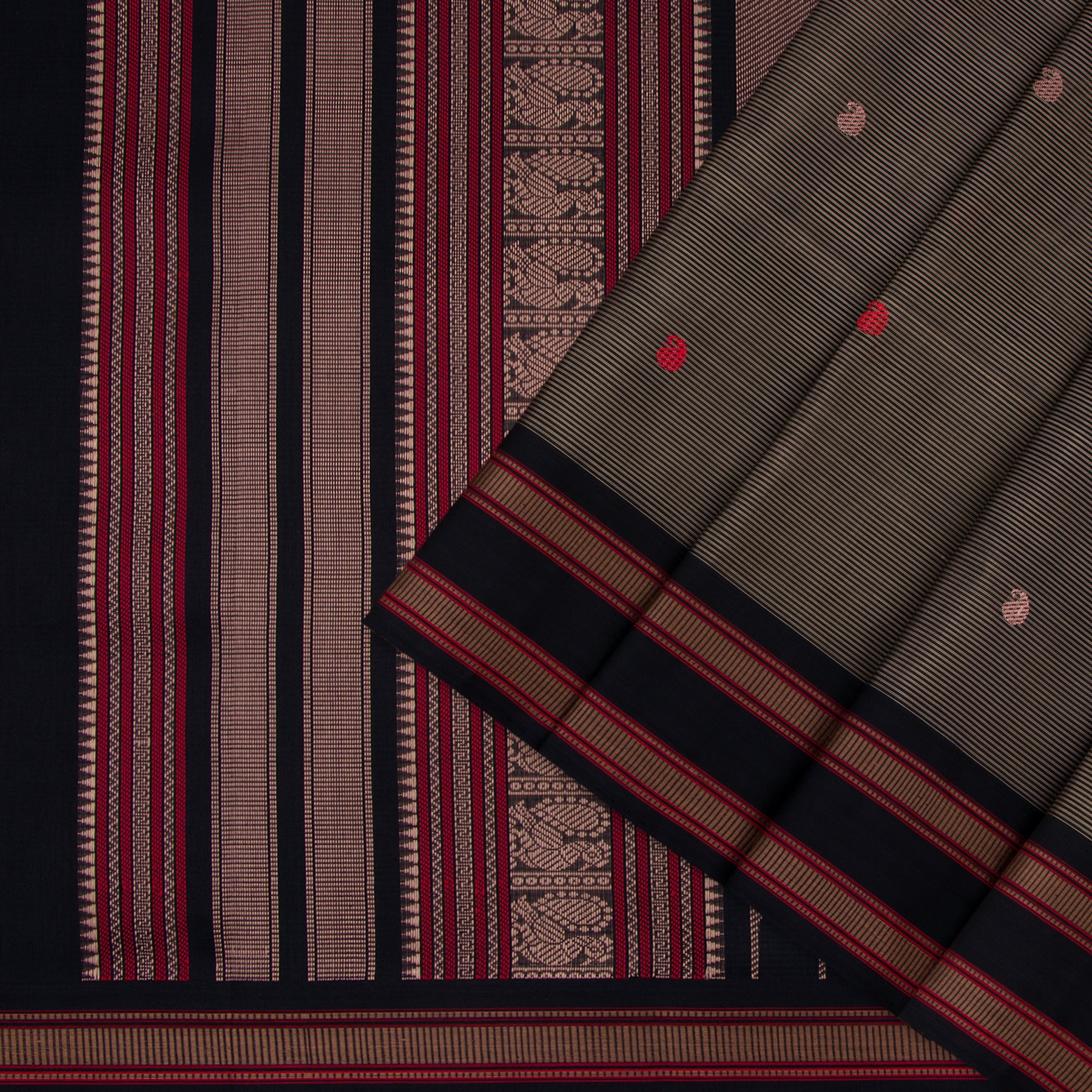 Kanakavalli Silk/Cotton Sari 22-598-HS005-14779 - Cover View