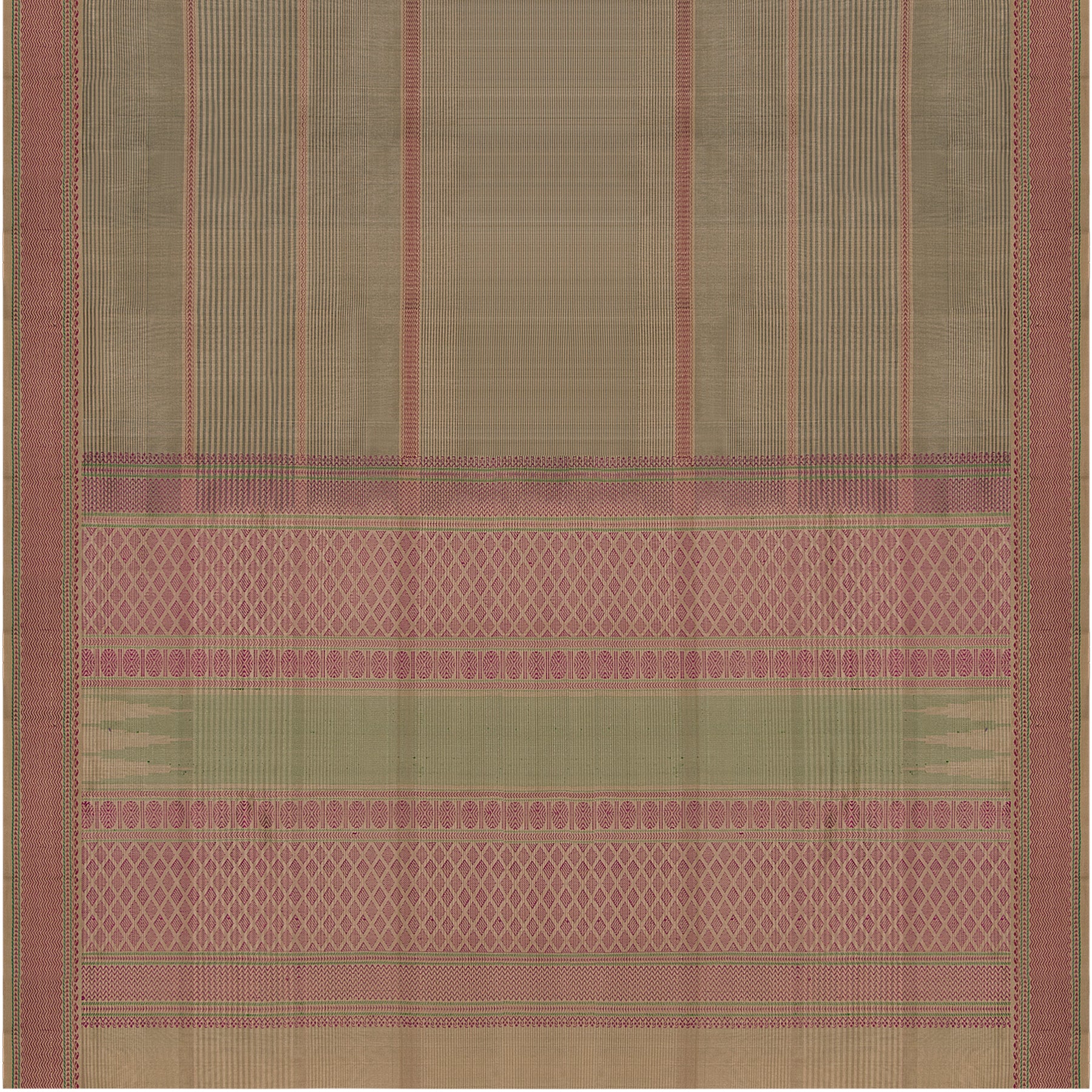 Kanakavalli Silk/Cotton Sari 22-598-HS005-14832 - Full View