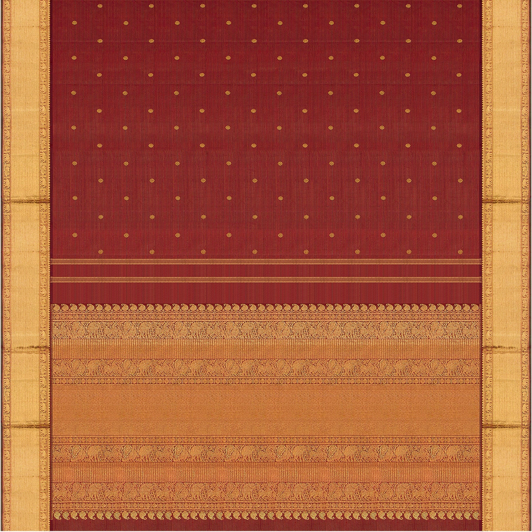 Kanakavalli Kanjivaram Silk Sari 22-599-HS001-02045 - Full View