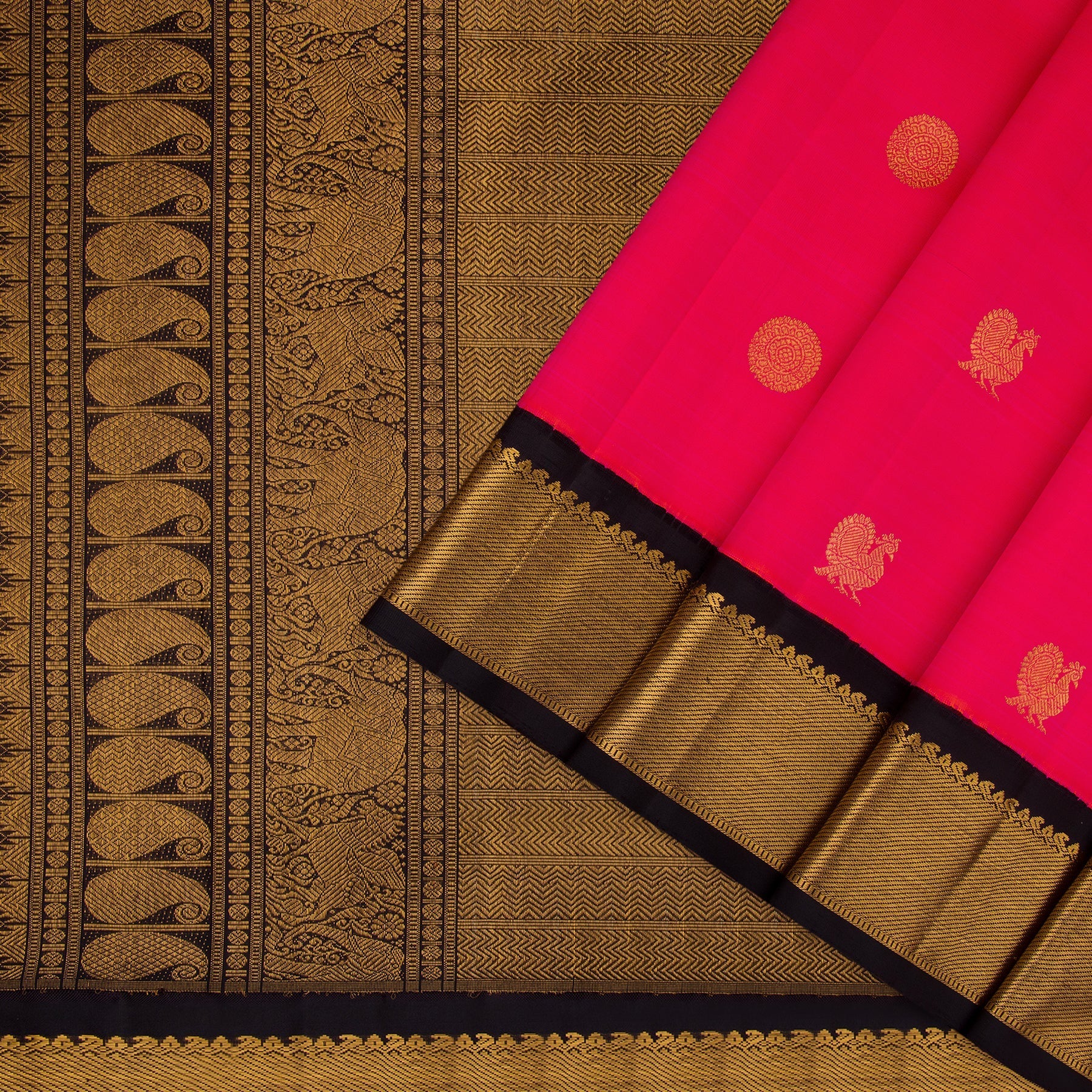 Kanakavalli Kanjivaram Silk Sari 22-599-HS001-03916 - Cover View