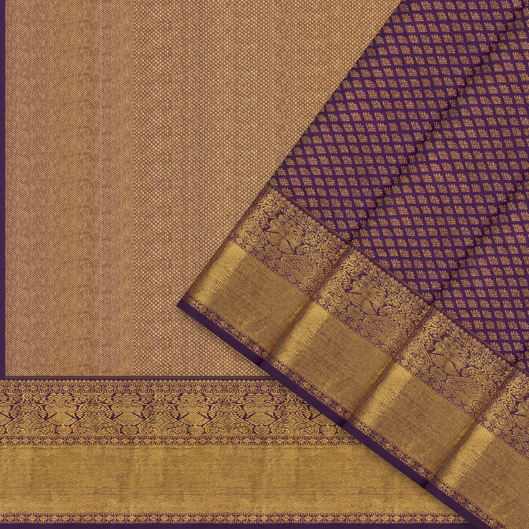 Kanakavalli Kanjivaram Silk Sari 22-599-HS001-05165 - Cover View