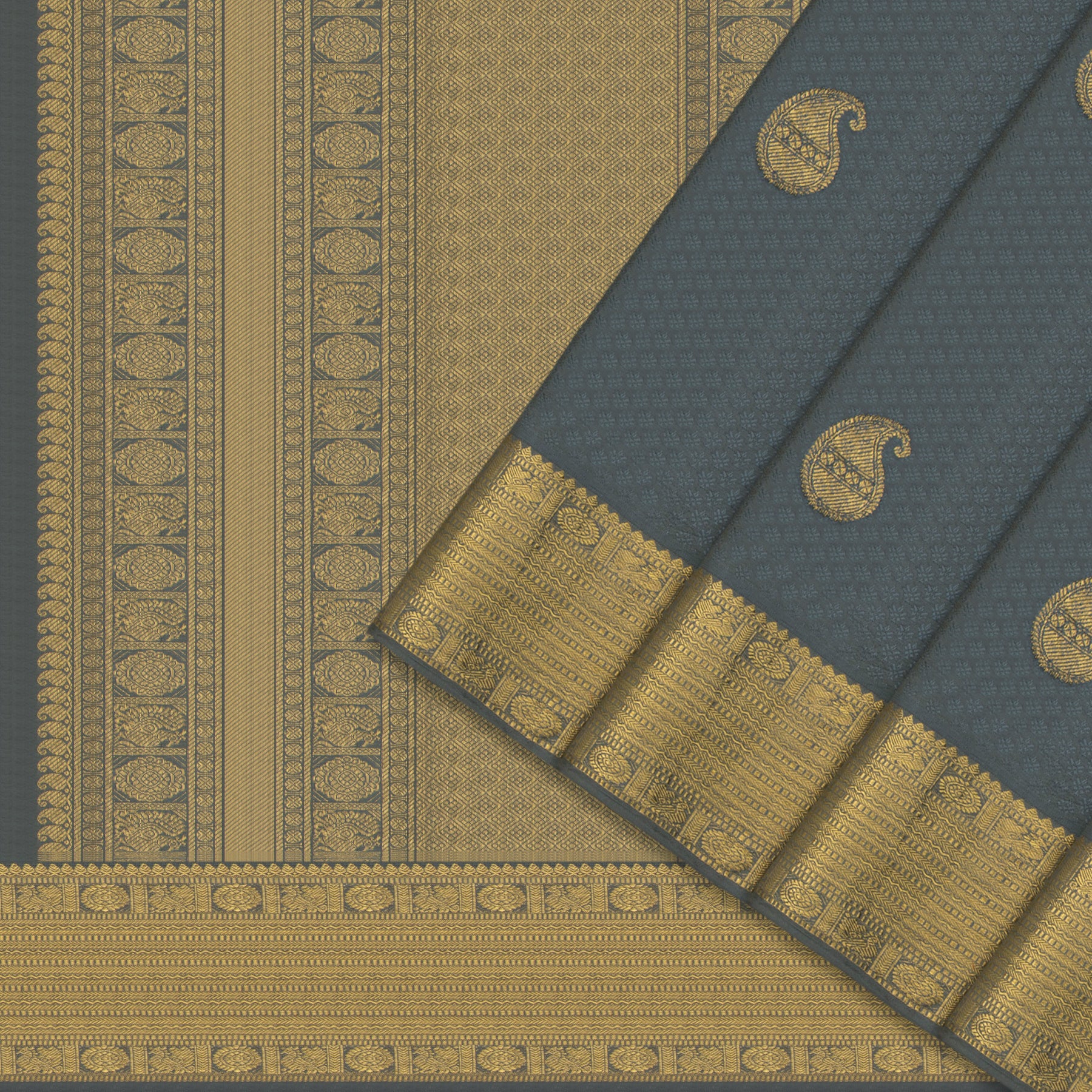 Kanakavalli Kanjivaram Silk Sari 22-599-HS001-05236 - Cover View