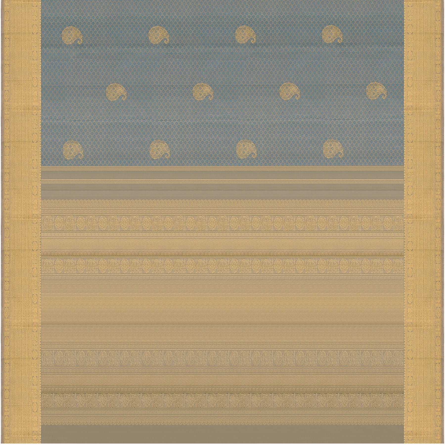 Kanakavalli Kanjivaram Silk Sari 22-599-HS001-05239 - Full View