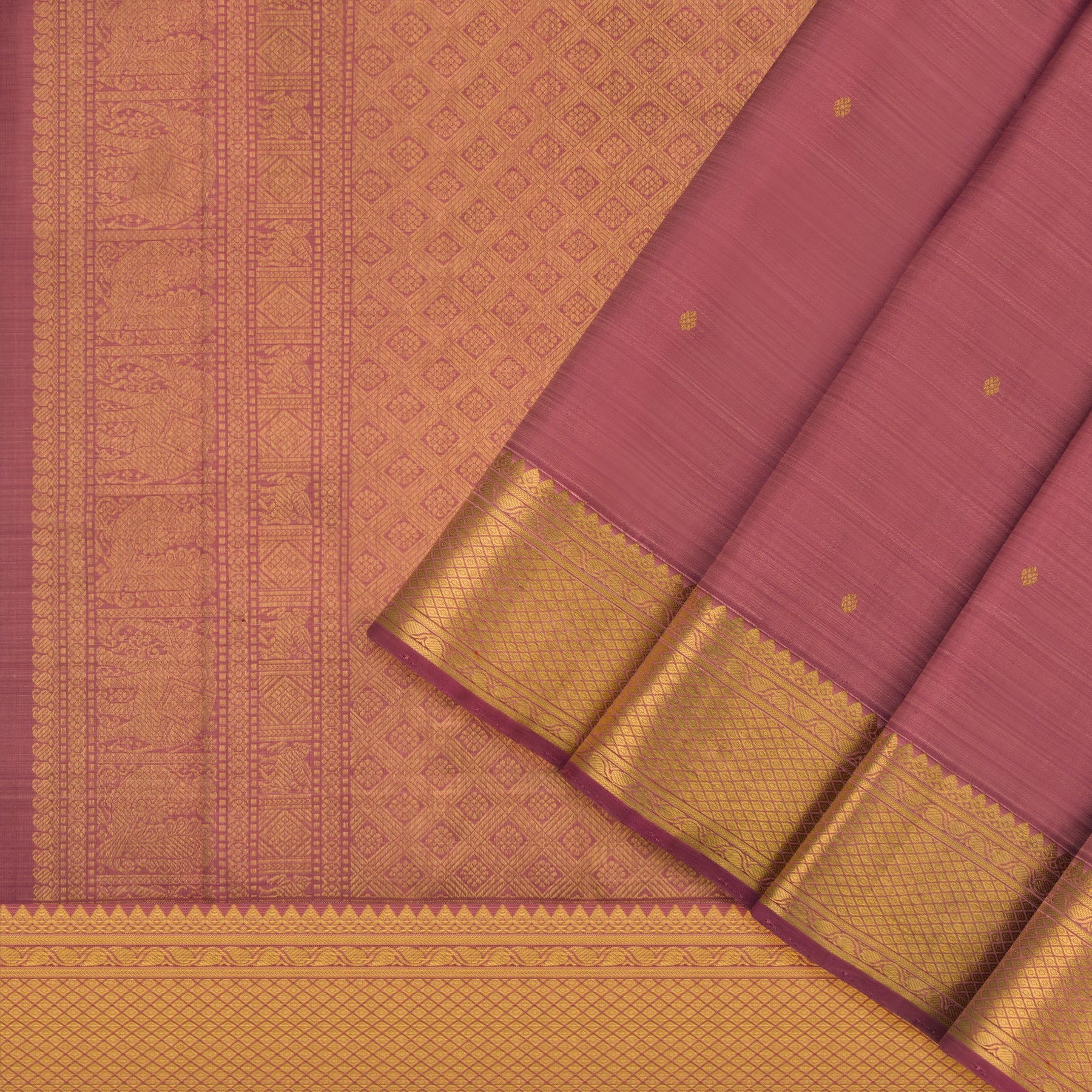 Kanakavalli Kanjivaram Silk Sari 22-599-HS001-05810 - Cover View