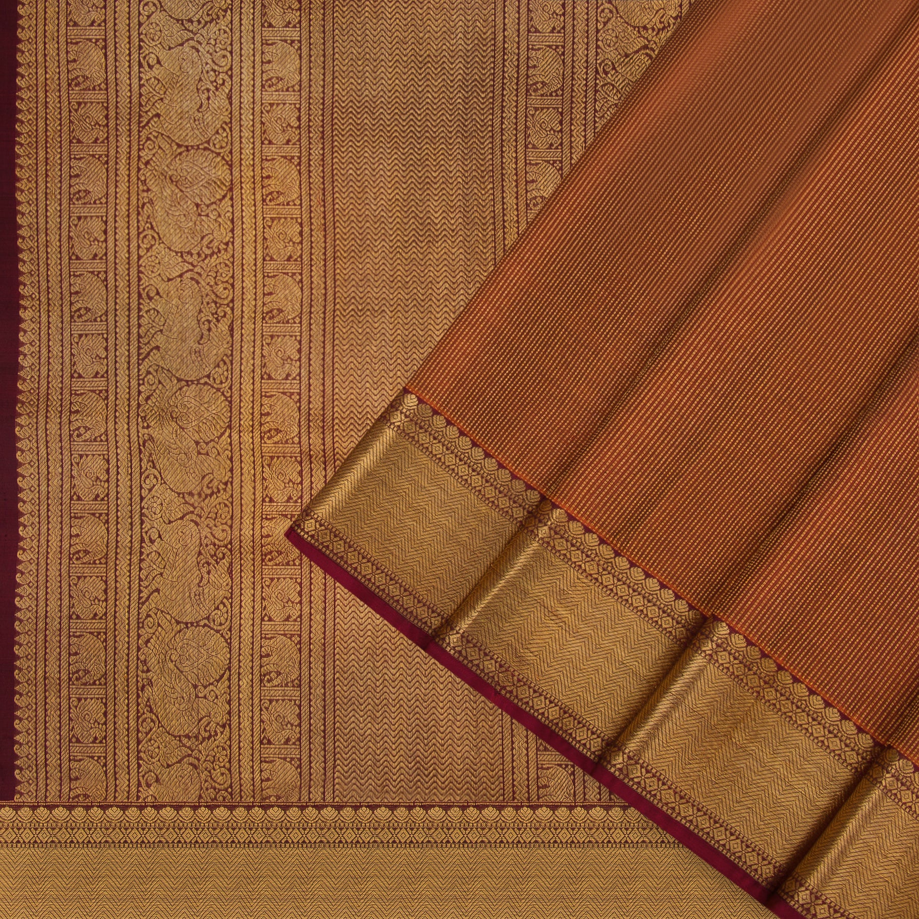 Kanakavalli Kanjivaram Silk Sari 22-599-HS001-05894 - Cover View