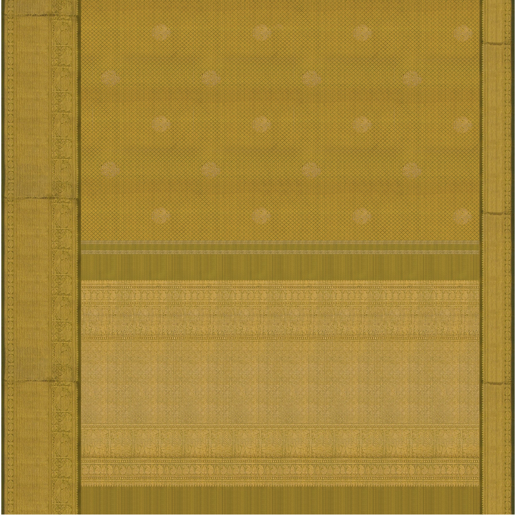 Kanakavalli Kanjivaram Silk Sari 22-599-HS001-07182 - Full View