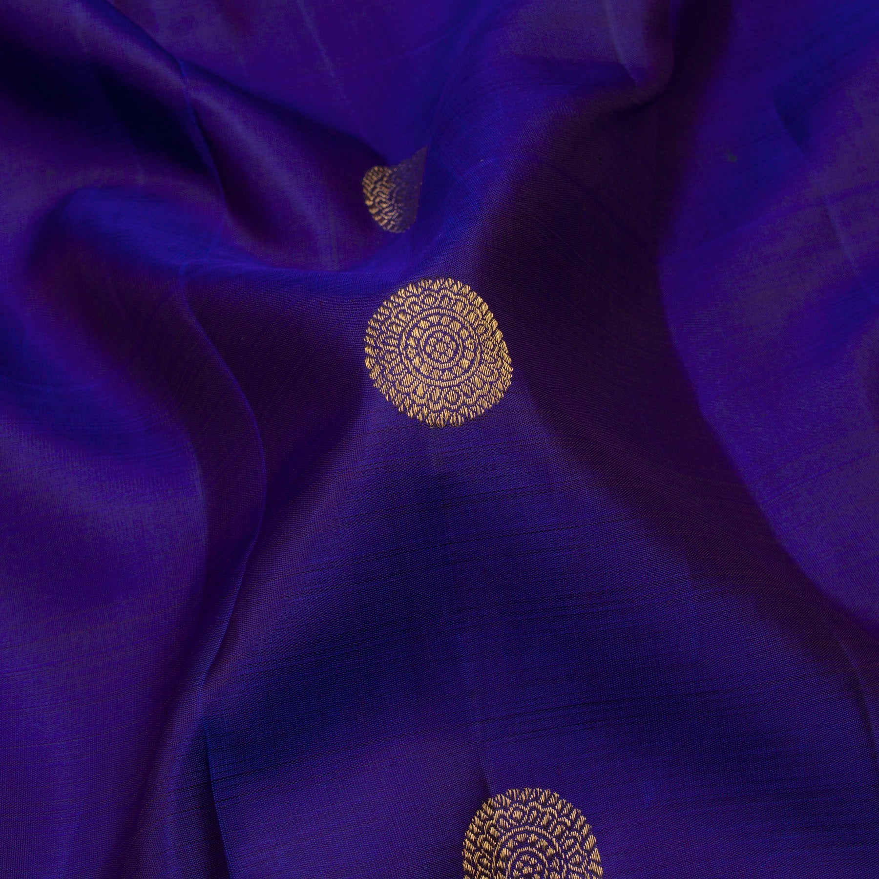 Kanakavalli Kanjivaram Silk Sari 22-599-HS001-08249 - Fabric View