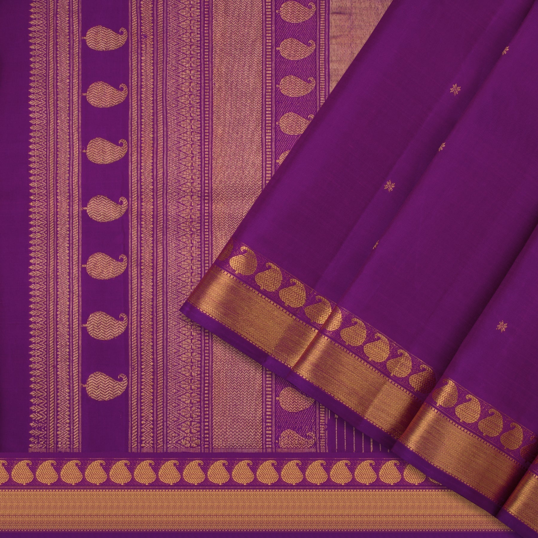 Kanakavalli Kanjivaram Silk Sari 22-599-HS001-09274 - Cover View