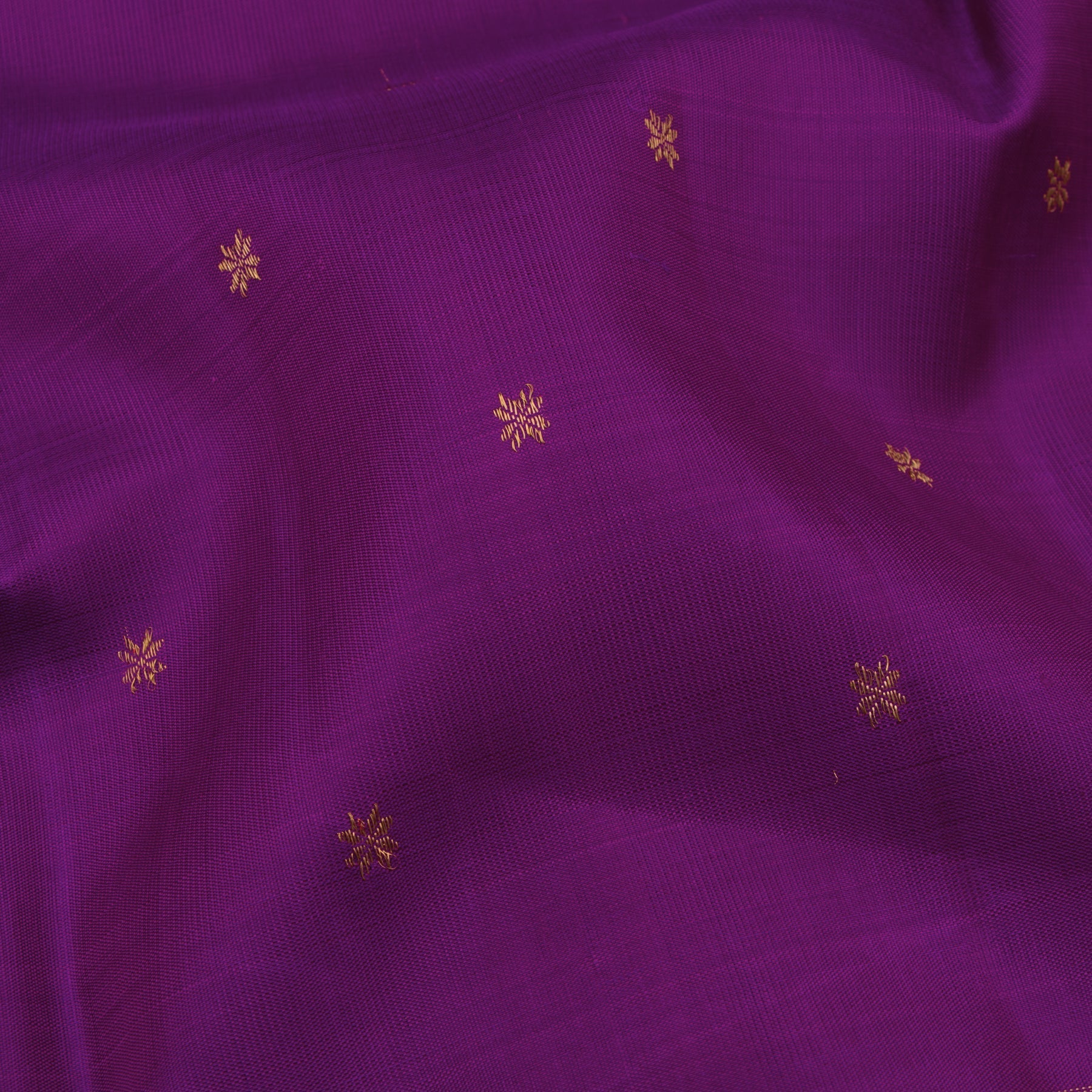 Kanakavalli Kanjivaram Silk Sari 22-599-HS001-09274 - Fabric View