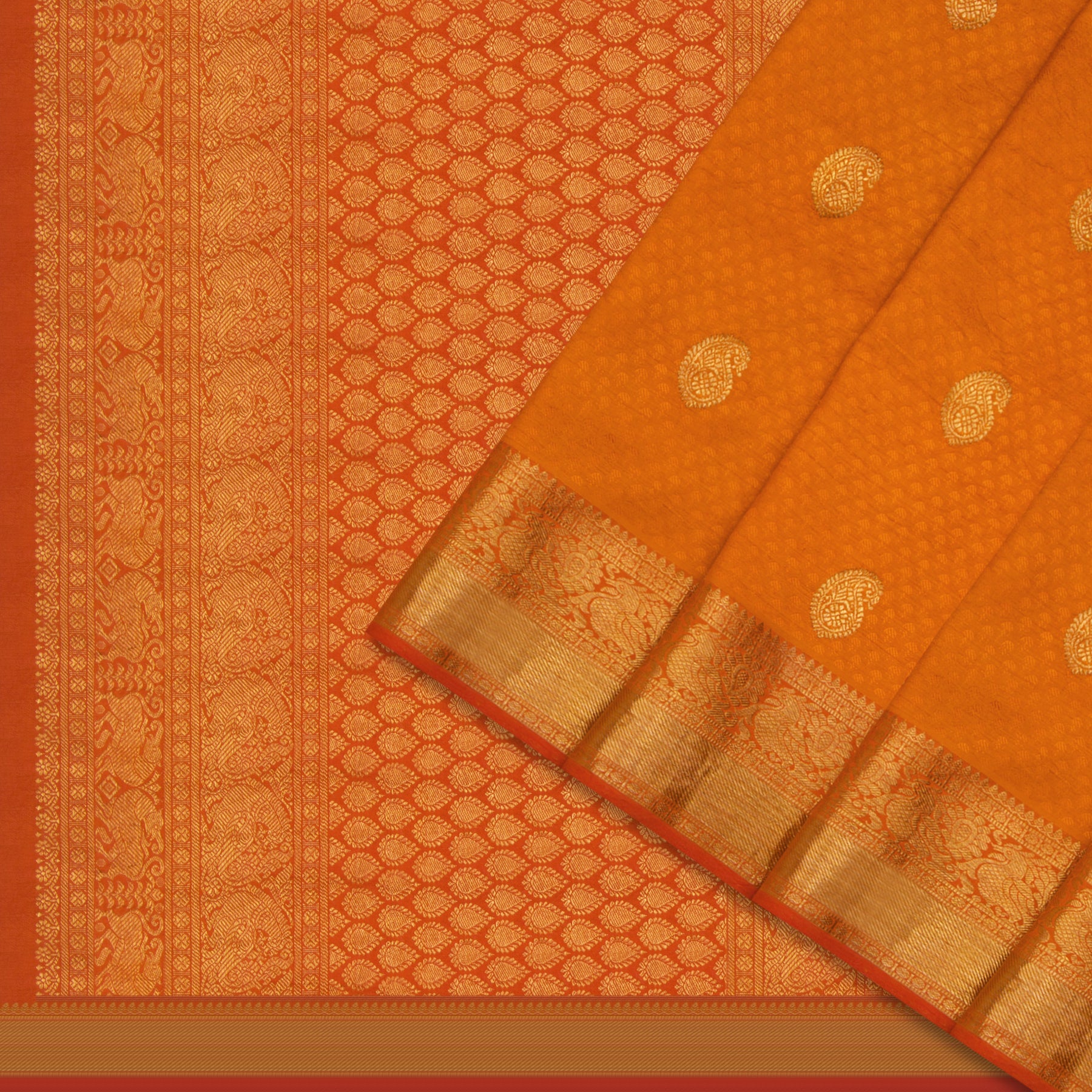 Kanakavalli Kanjivaram Silk Sari 22-599-HS001-09304 - Cover View