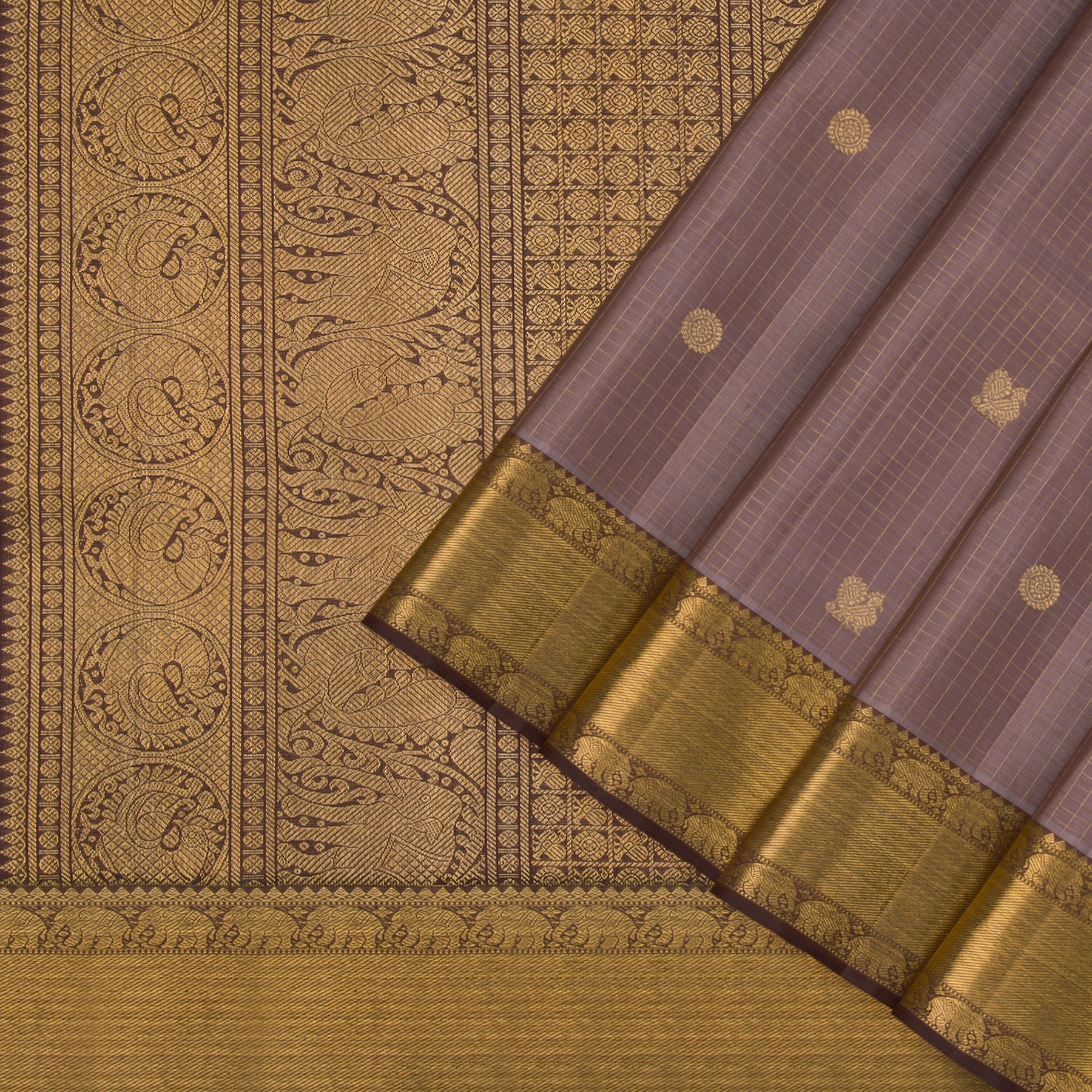Kanakavalli Kanjivaram Silk Sari 22-599-HS001-09335 - Cover View