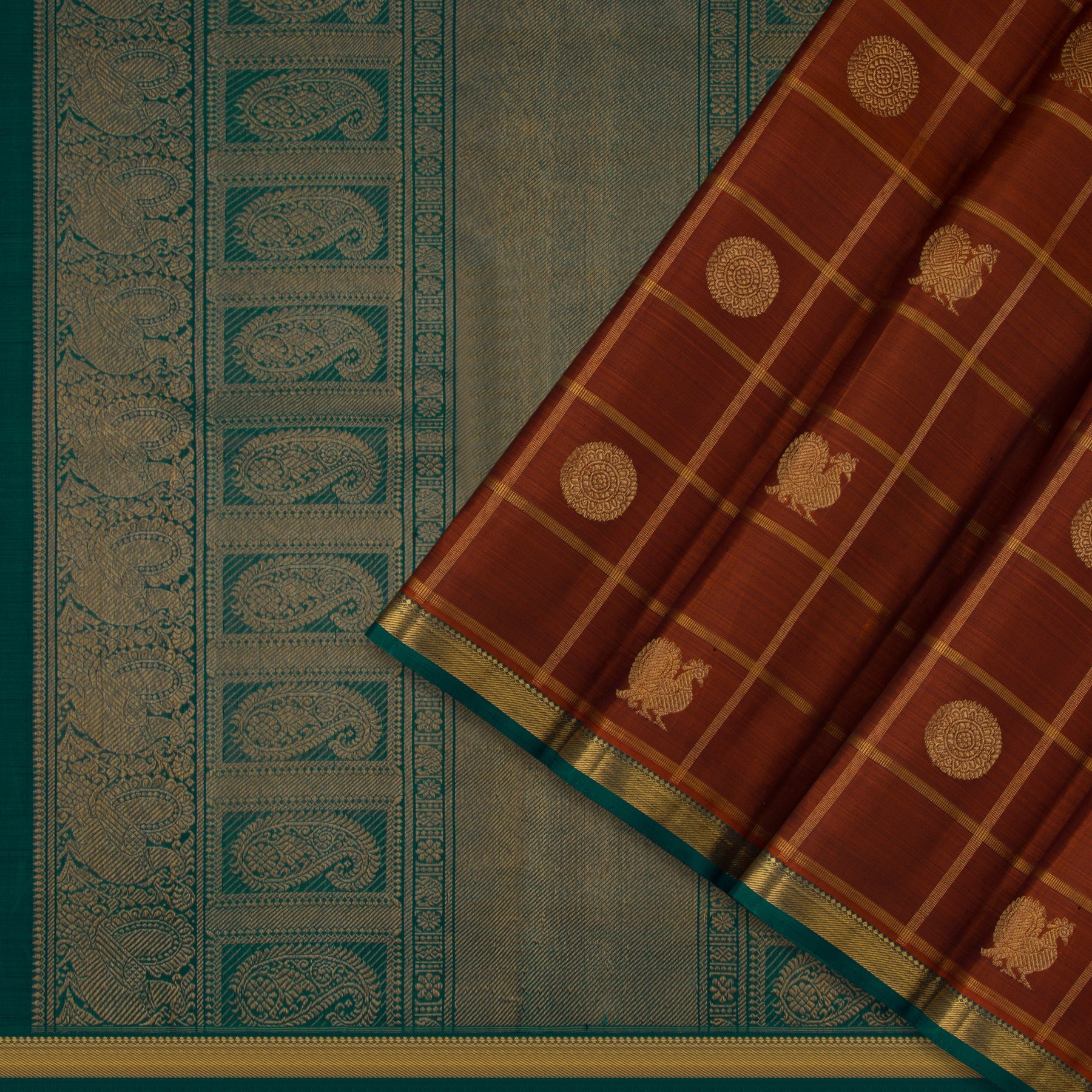 Kanakavalli Kanjivaram Silk Sari 22-599-HS001-10263 - Cover View