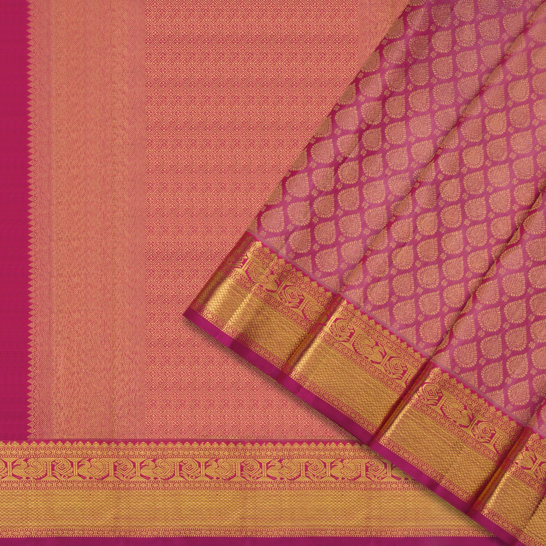 Kanakavalli Kanjivaram Silk Sari 22-599-HS001-10308 - Cover View