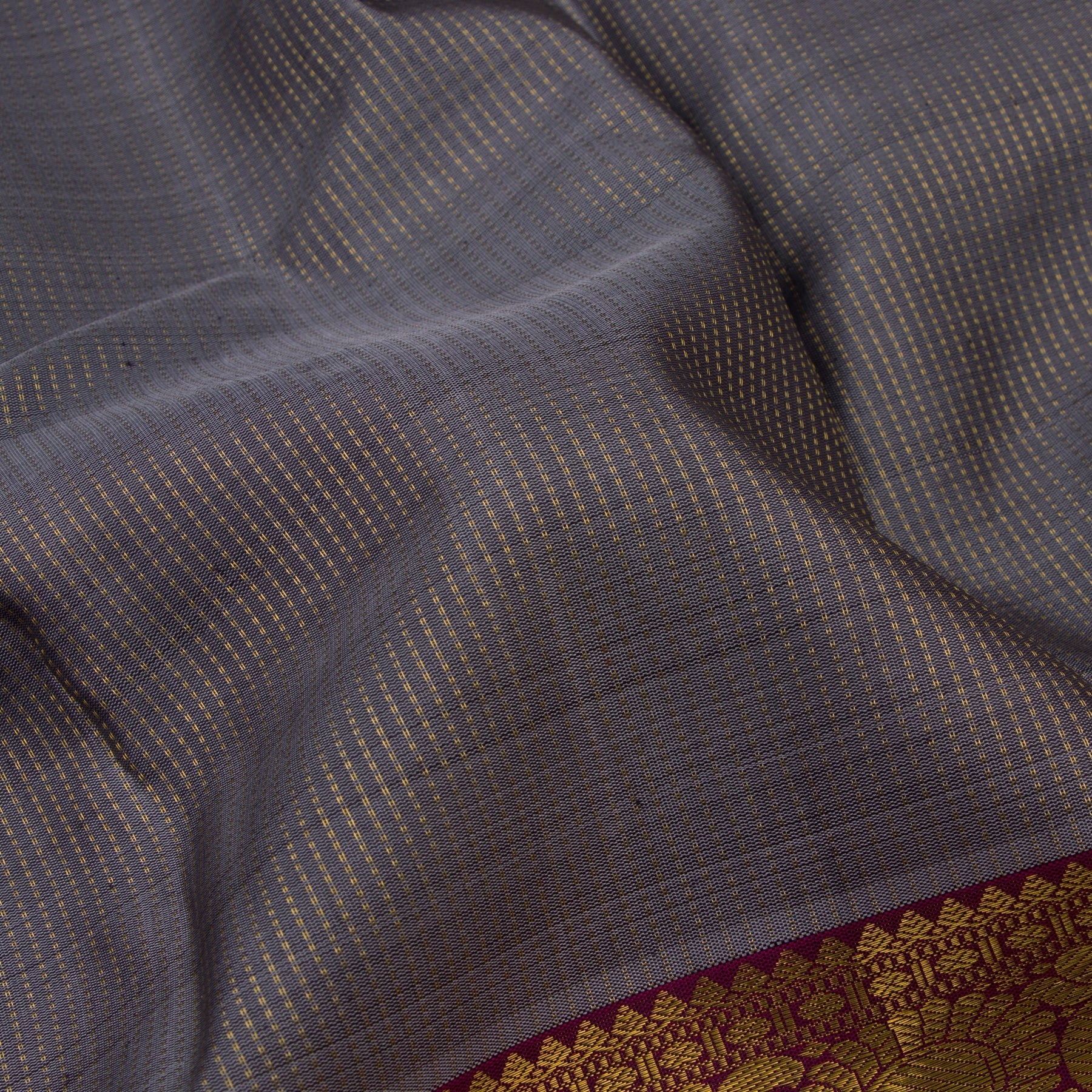 Kanakavalli Kanjivaram Silk Sari 22-599-HS001-10320 - Fabric View