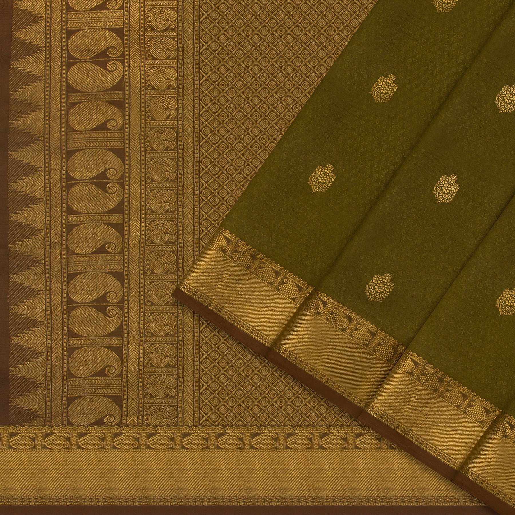 Kanakavalli Kanjivaram Silk Sari 22-599-HS001-10338 - Cover View