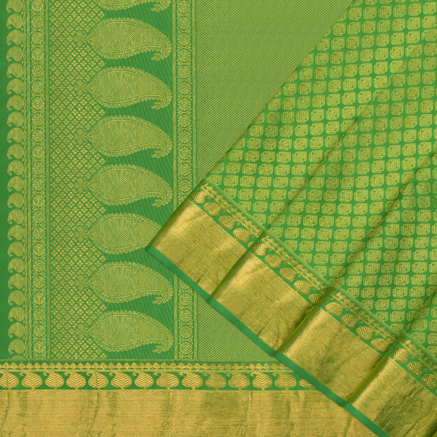 Kanakavalli Kanjivaram Silk Sari 22-599-HS001-11188 - Cover View
