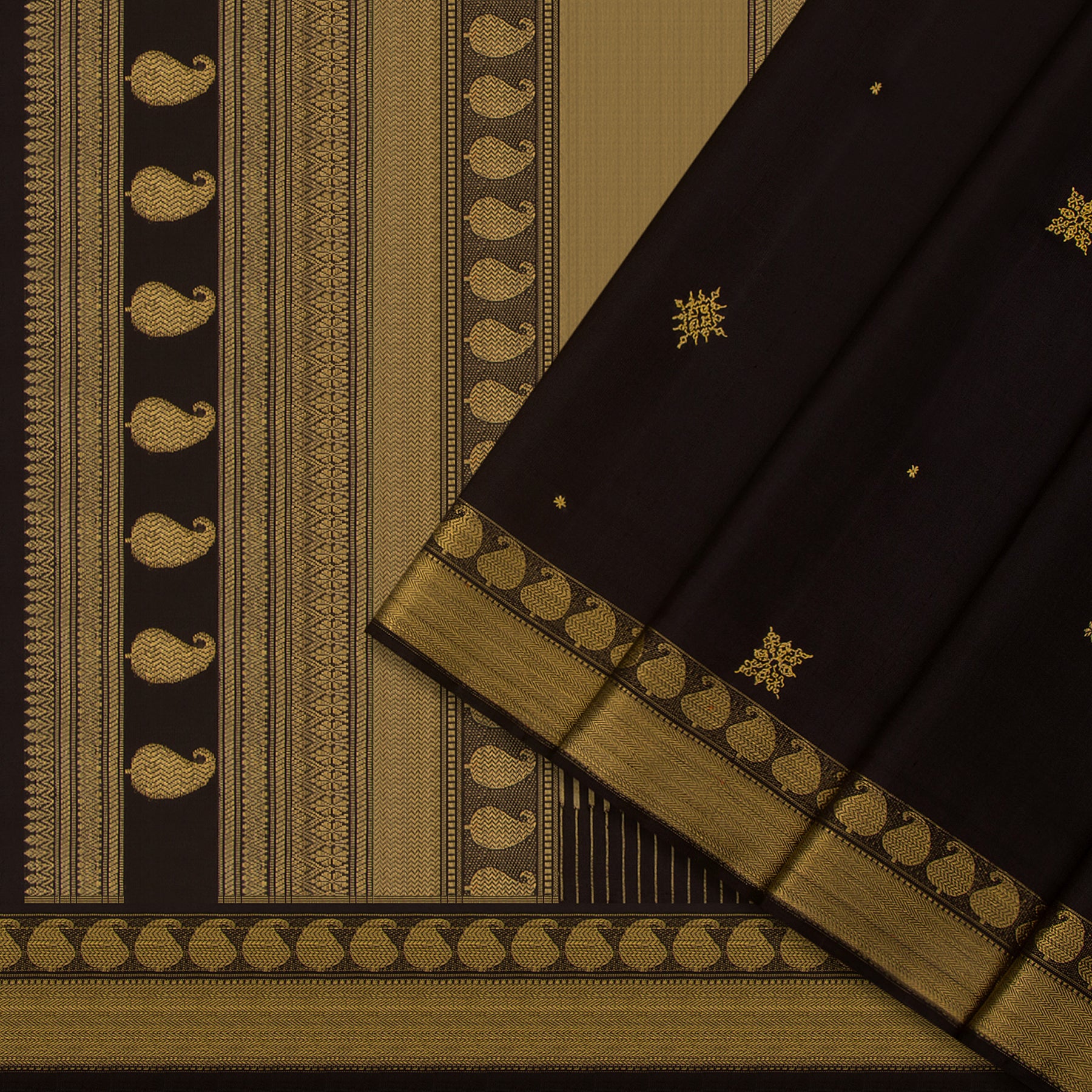 Kanakavalli Kanjivaram Silk Sari 22-599-HS001-12089 - Cover View