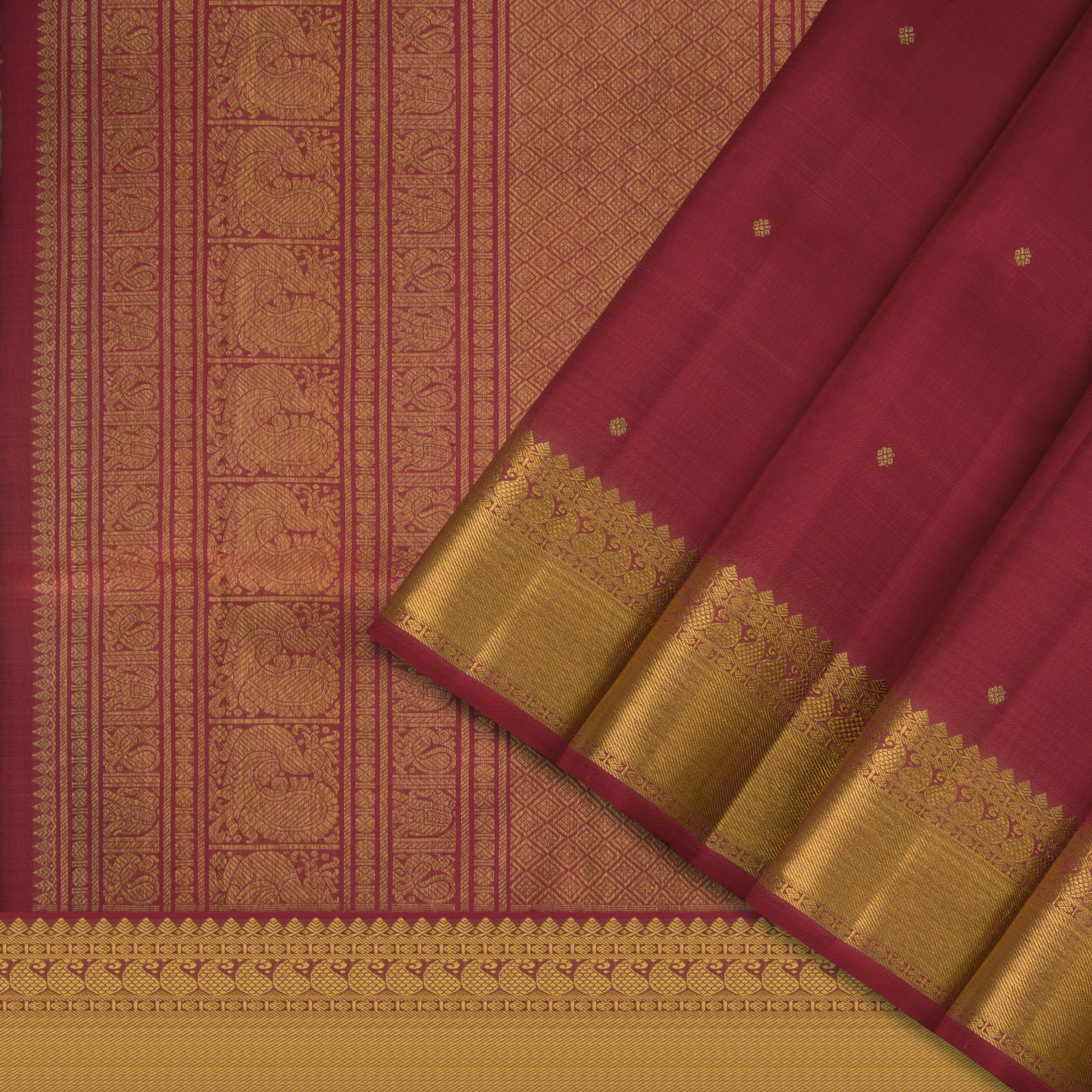 Kanakavalli Kanjivaram Silk Sari 22-599-HS001-12127 - Cover View