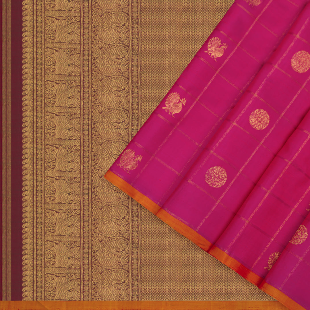 Kanakavalli Kanjivaram Silk Sari 22-599-HS001-12325 - Cover View