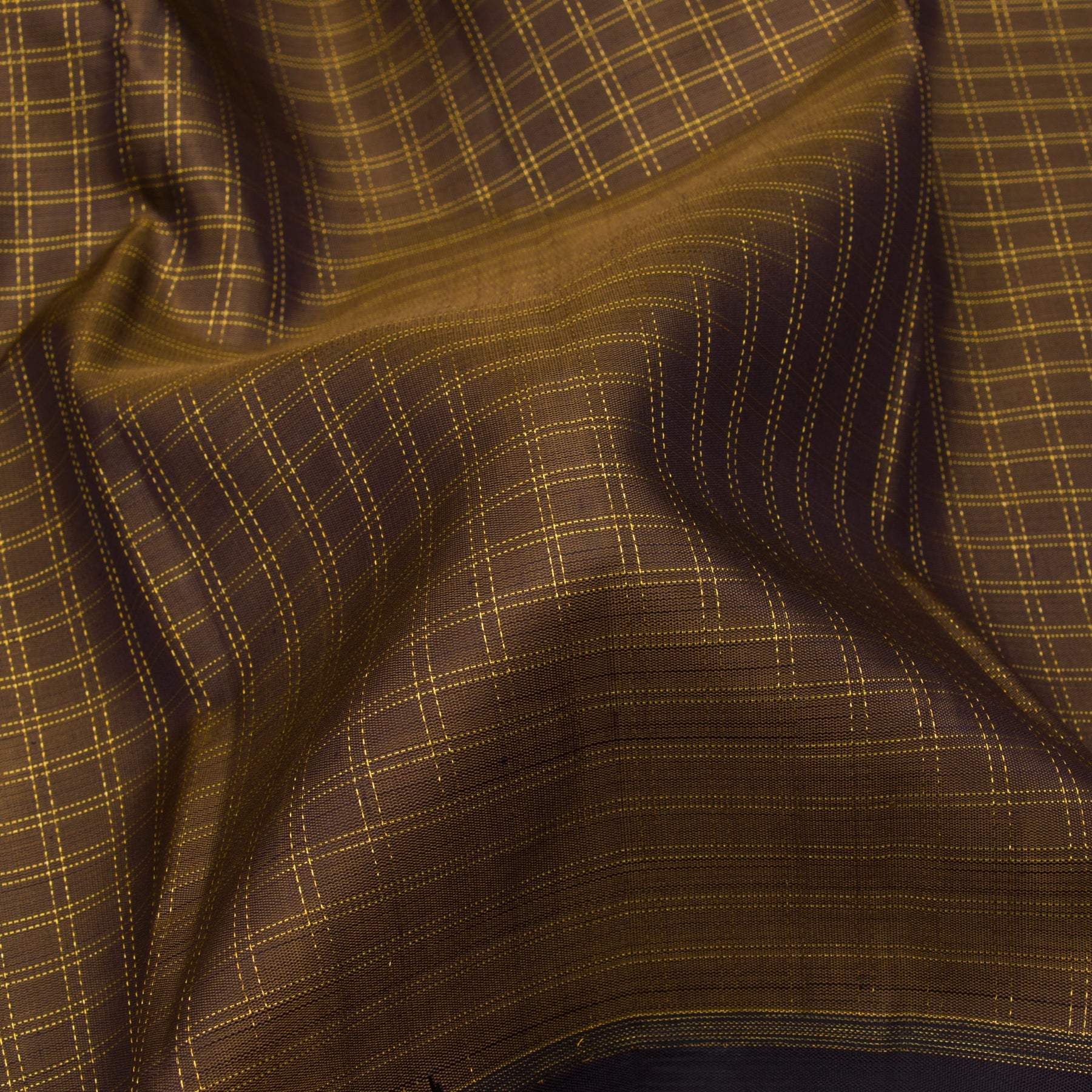Kanakavalli Kanjivaram Silk Sari 22-599-HS001-13019 - Fabric View
