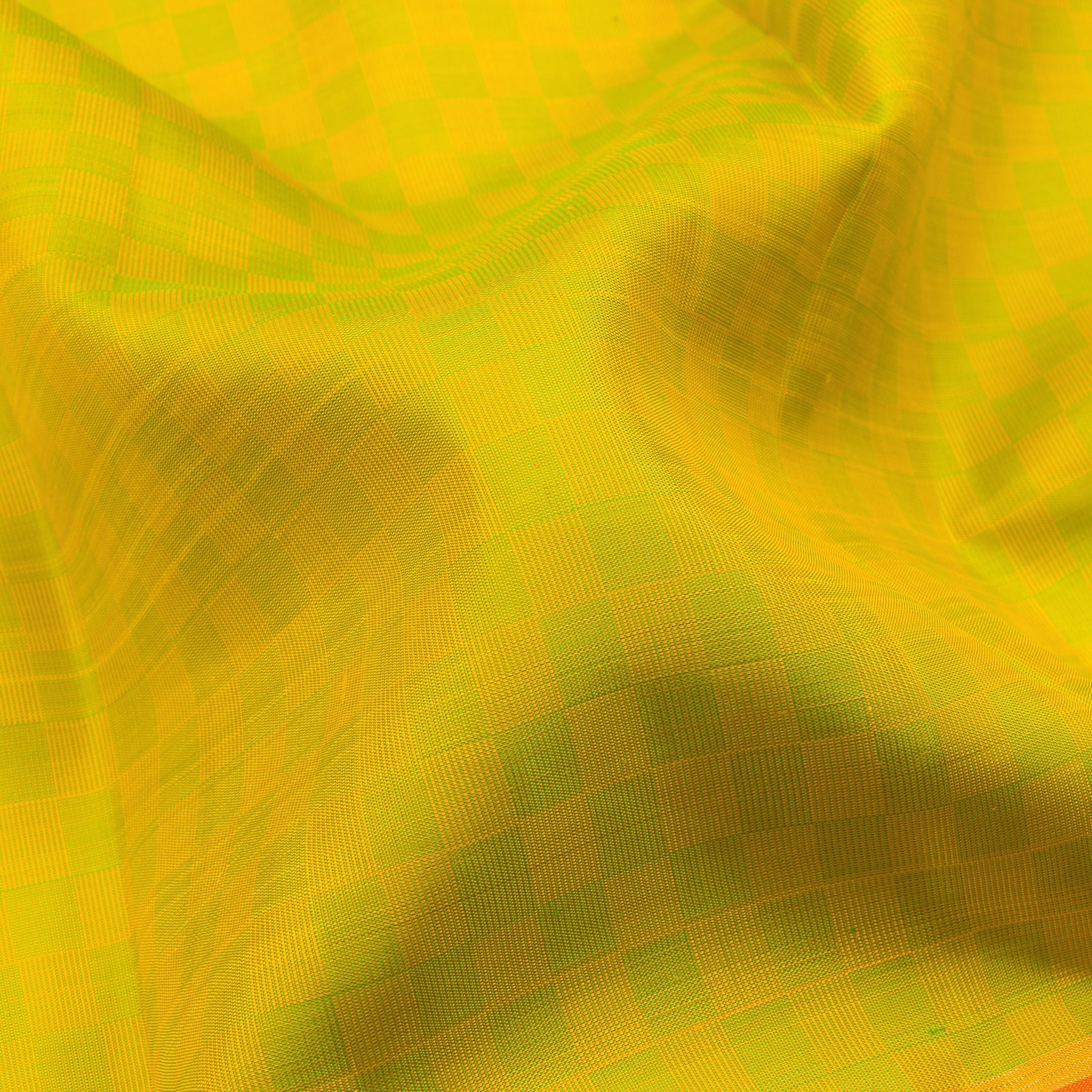 Kanakavalli Kanjivaram Silk Sari 22-599-HS001-14452 - Fabric View