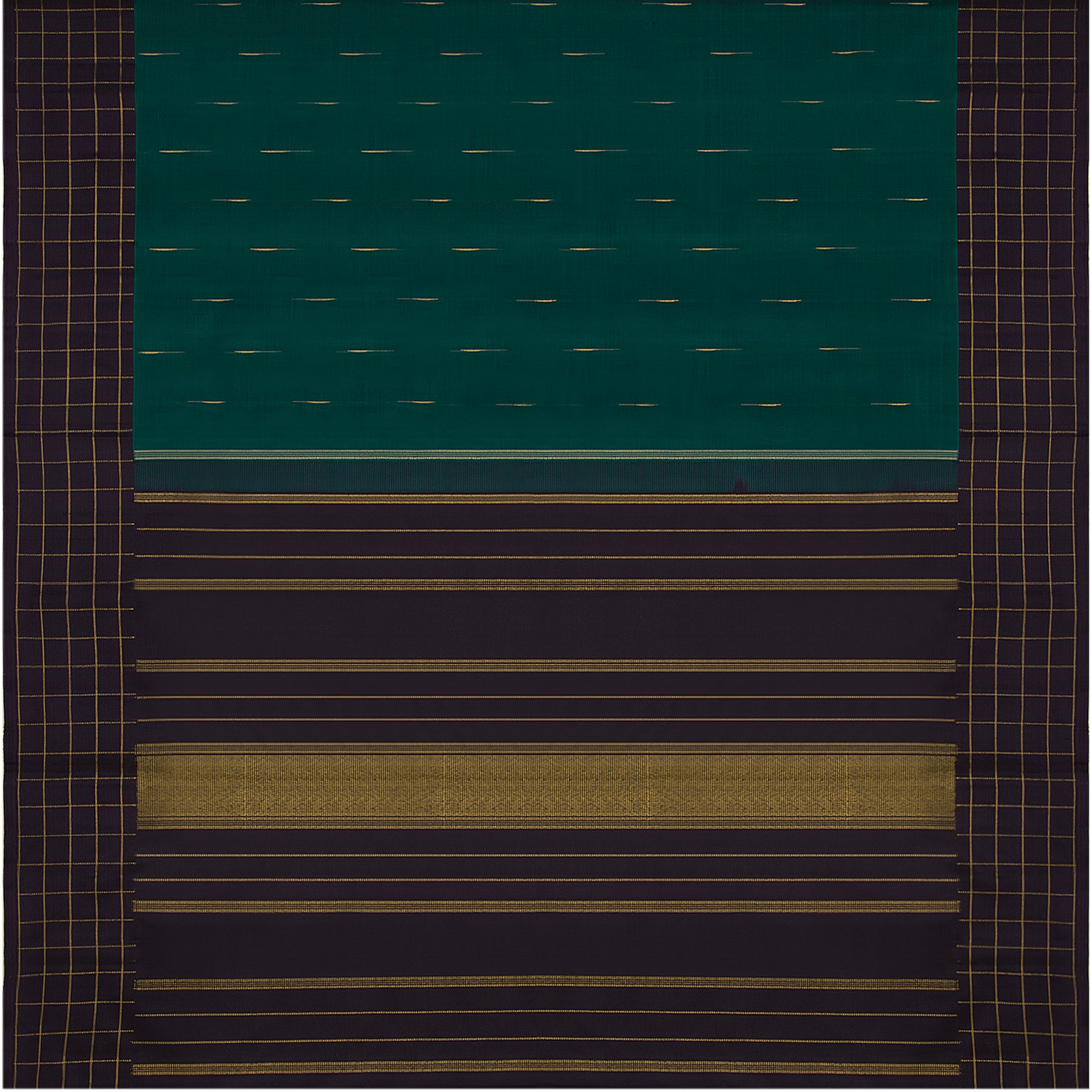 Kanakavalli Kanjivaram Silk Sari 22-599-HS001-14490 - Full View