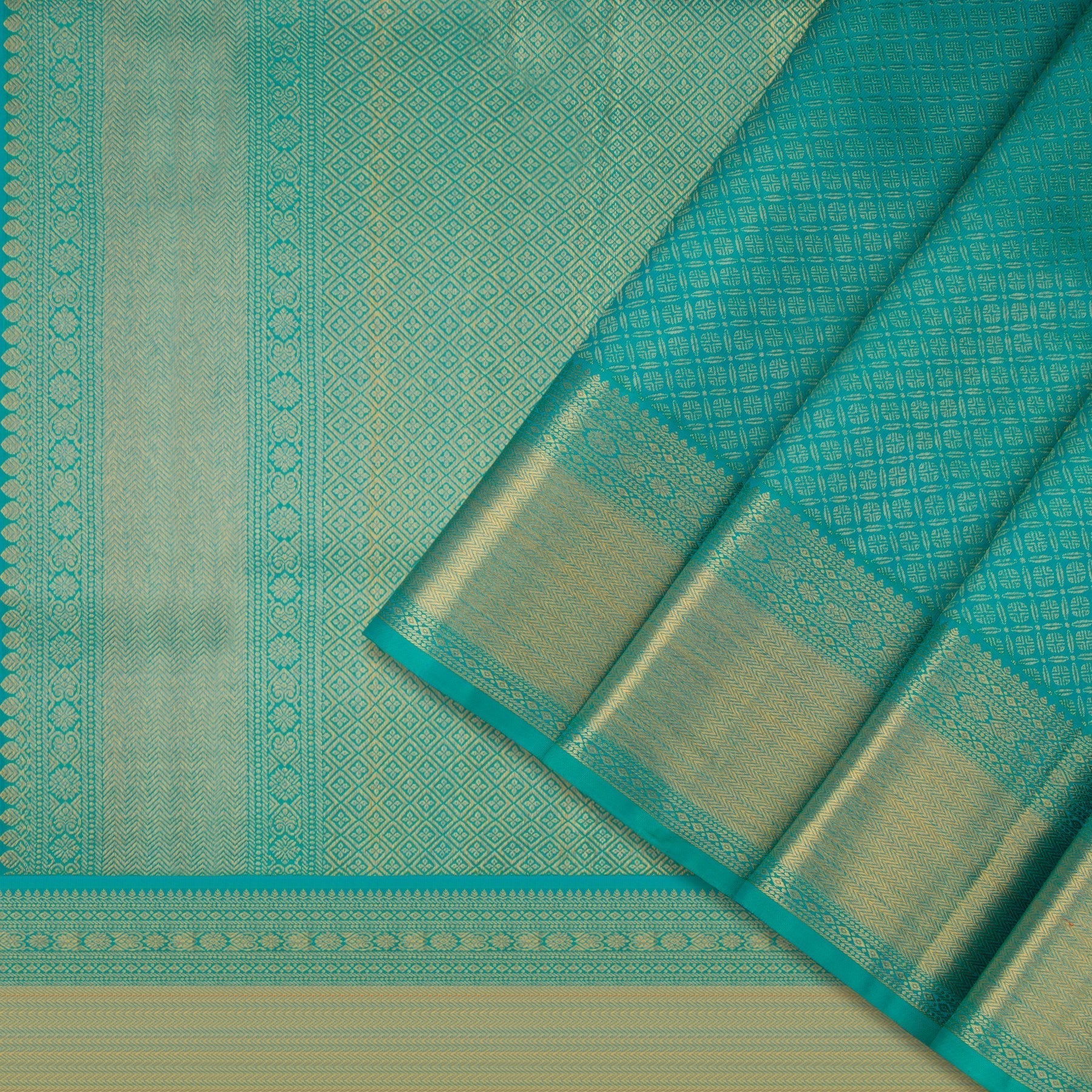 Kanakavalli Kanjivaram Silk Sari 22-608-HS001-03719 - Cover View