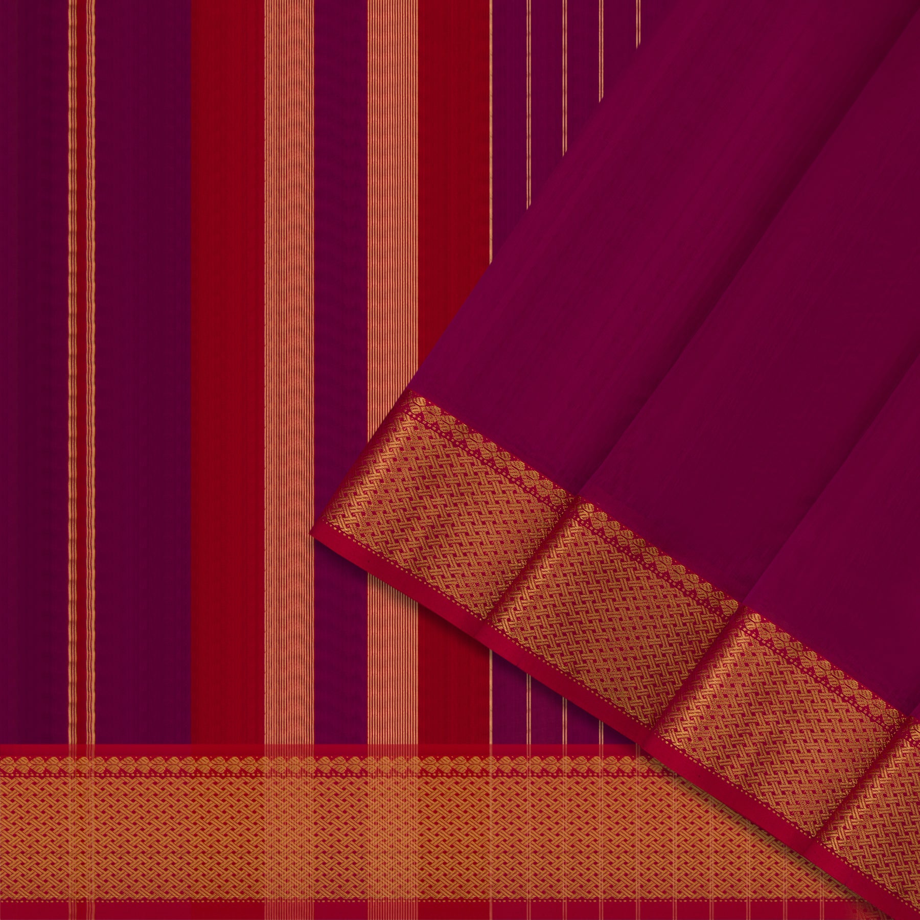 Kanakavalli Silk/Cotton Sari 22-610-HS005-05722 - Cover View