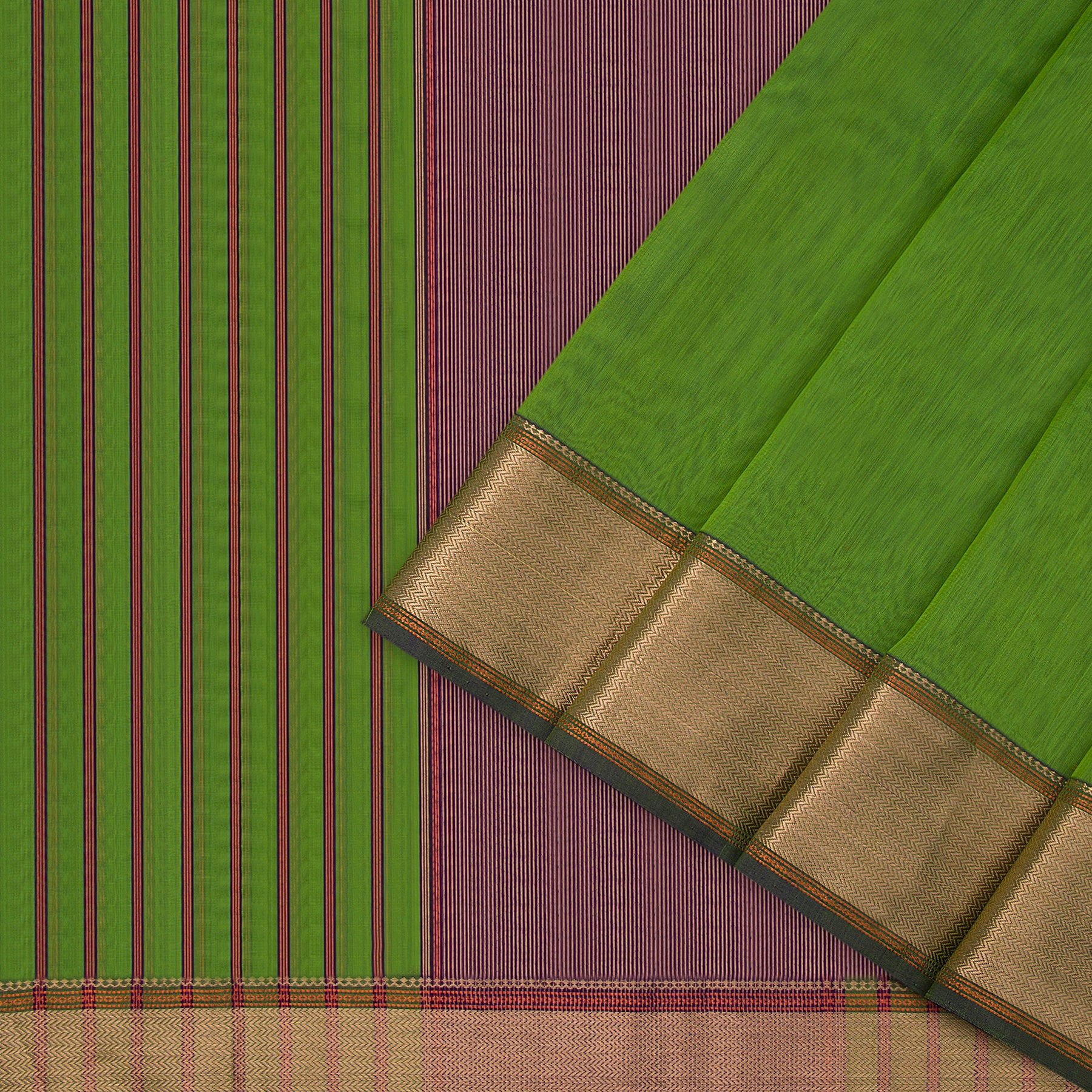 Kanakavalli Silk/Cotton Sari 22-610-HS005-13721 - Cover View