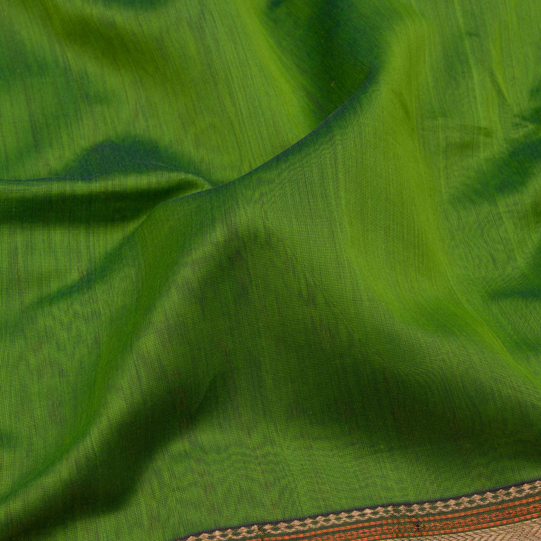 Kanakavalli Silk/Cotton Sari 22-610-HS005-13721 - Fabric View