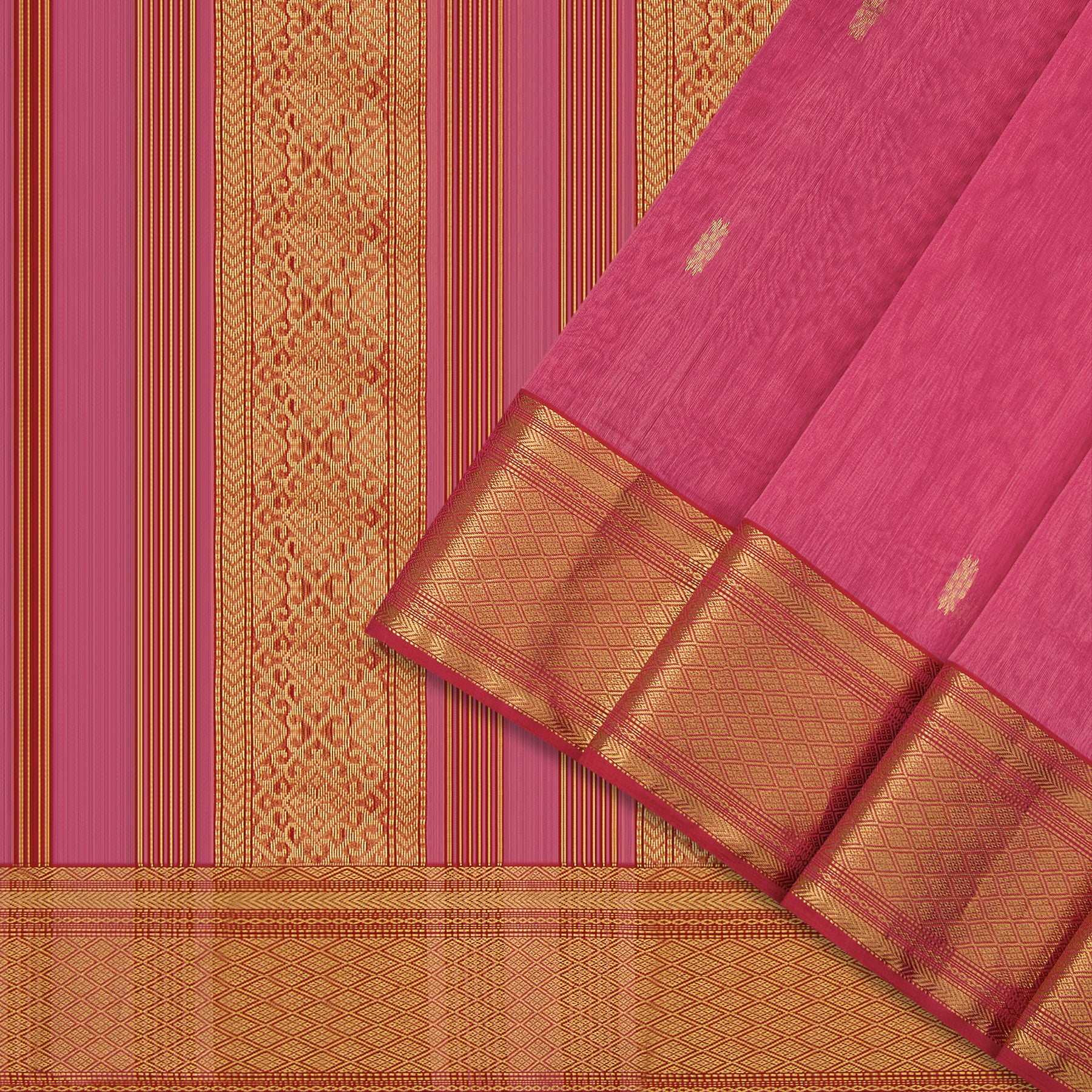 Kanakavalli Silk/Cotton Sari 22-610-HS005-13775 - Cover View