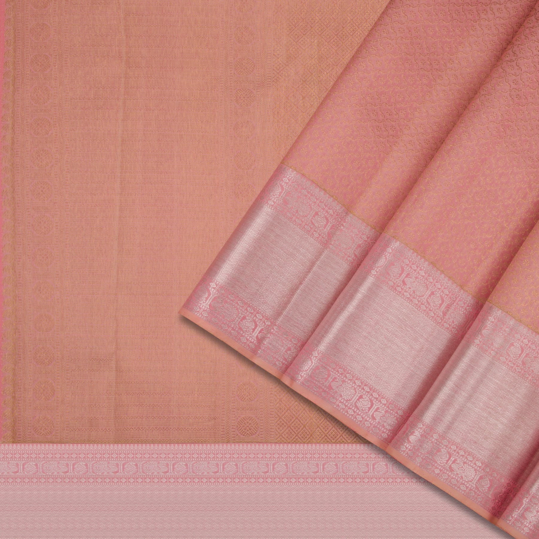 Kanakavalli Kanjivaram Silk Sari 22-612-HS001-07438 - Cover View